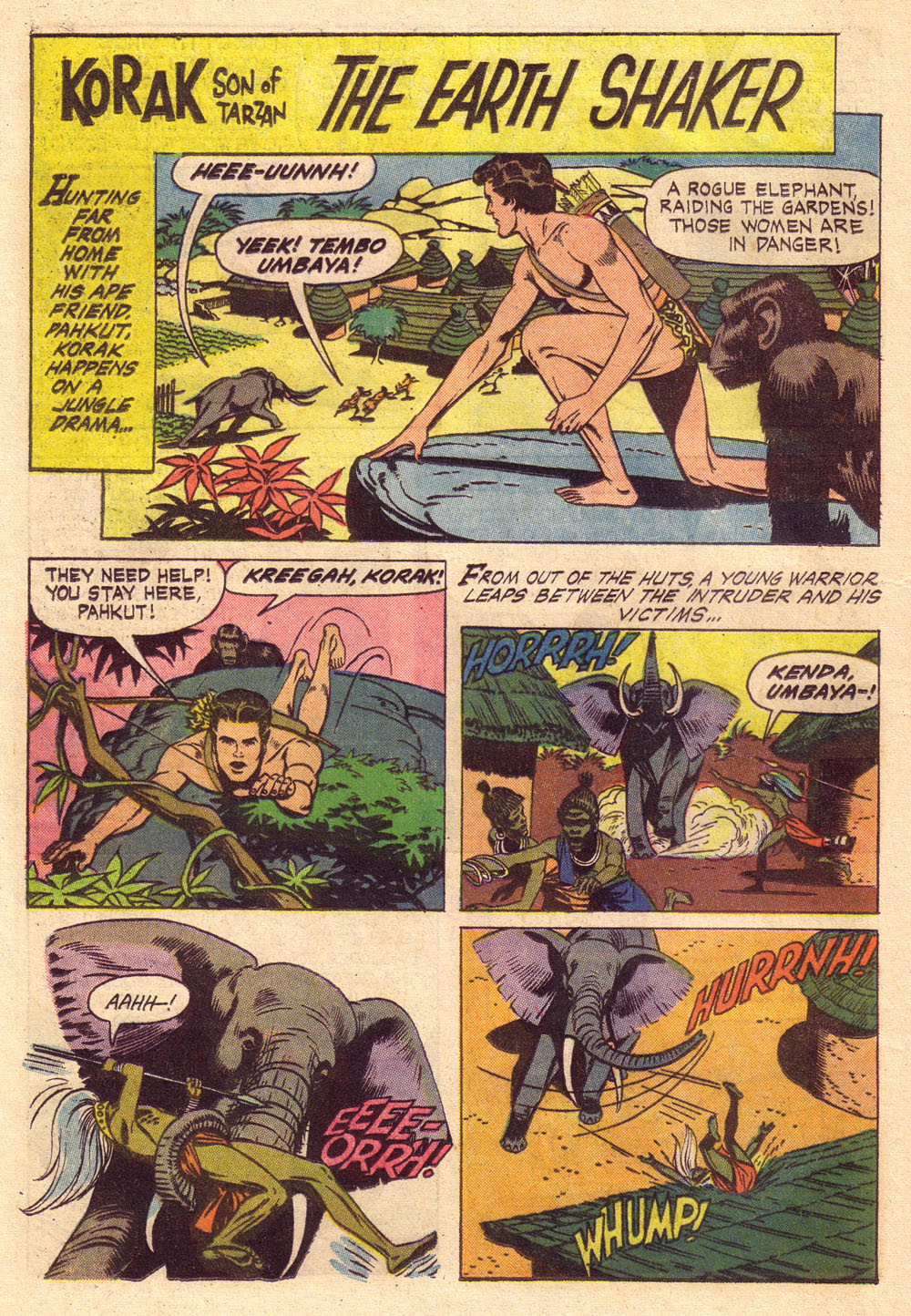 Read online Korak, Son of Tarzan (1964) comic -  Issue #5 - 24