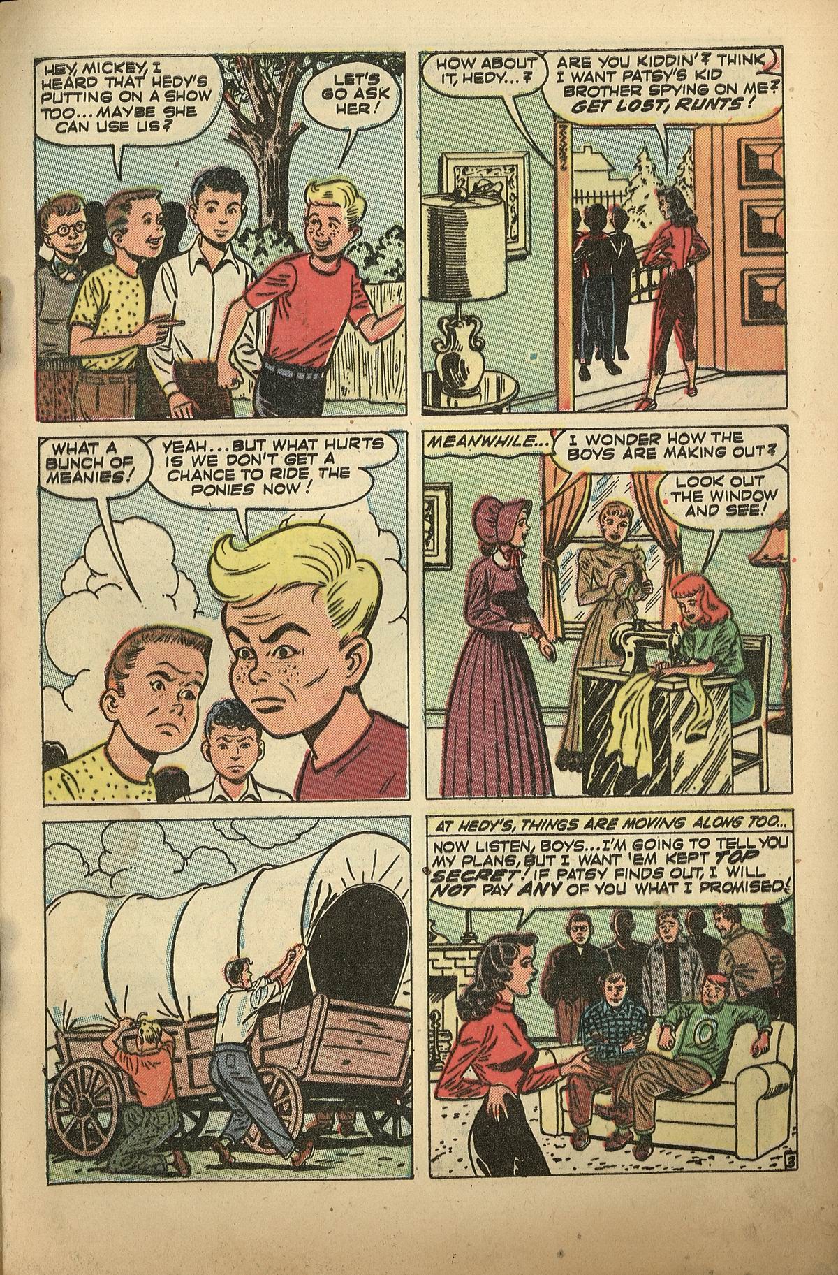 Read online Patsy and Hedy comic -  Issue #27 - 5