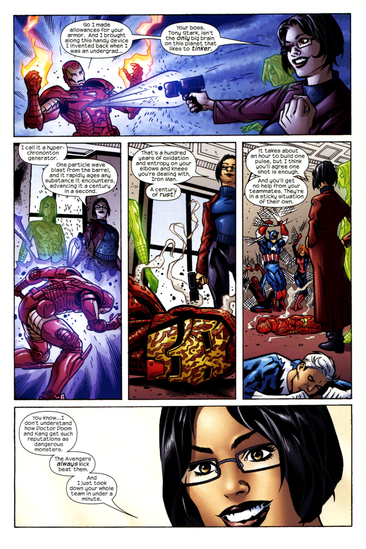 Read online Marvel Adventures The Avengers comic -  Issue #19 - 16