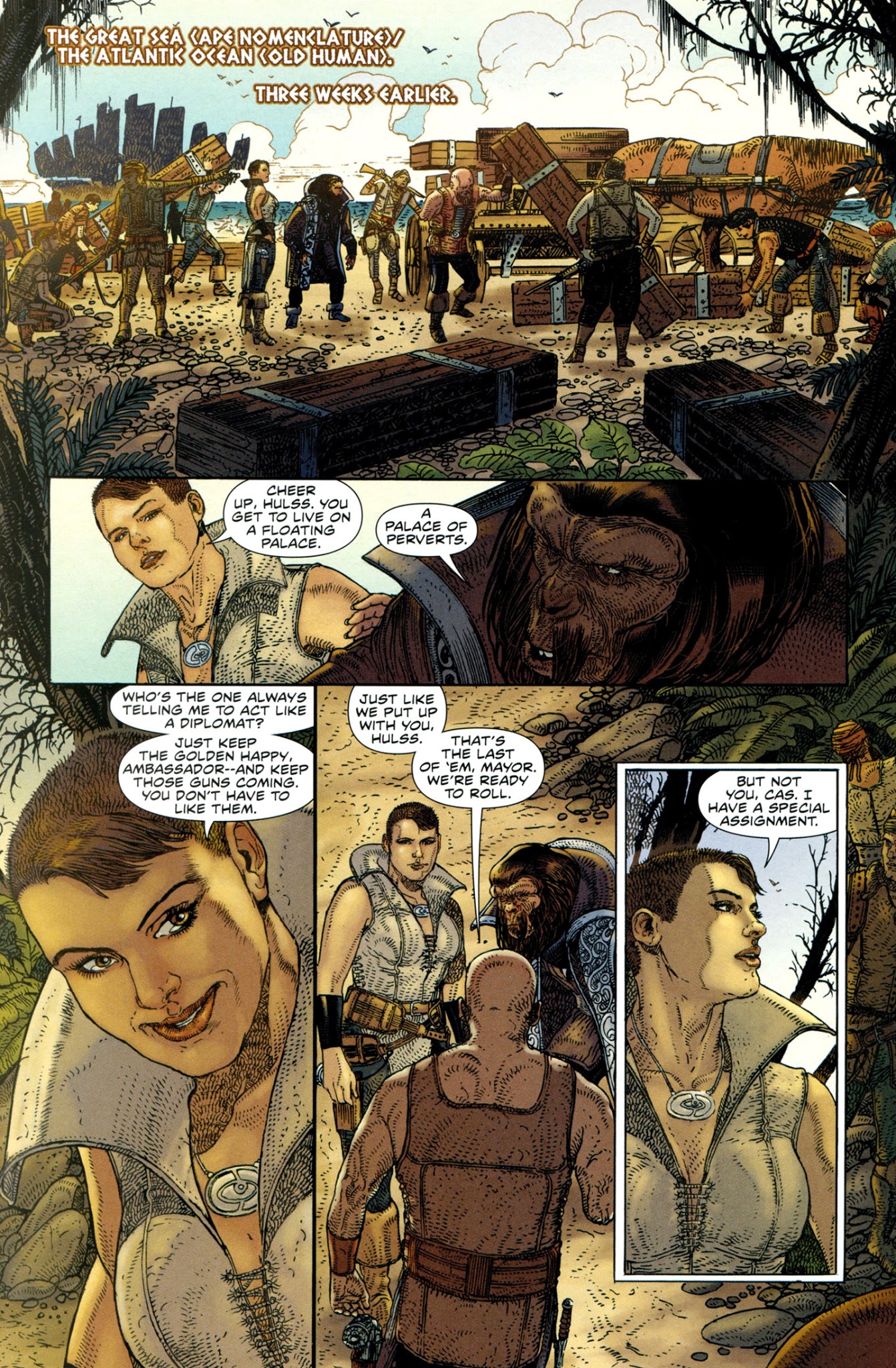 Read online Planet of the Apes (2011) comic -  Issue #15 - 6
