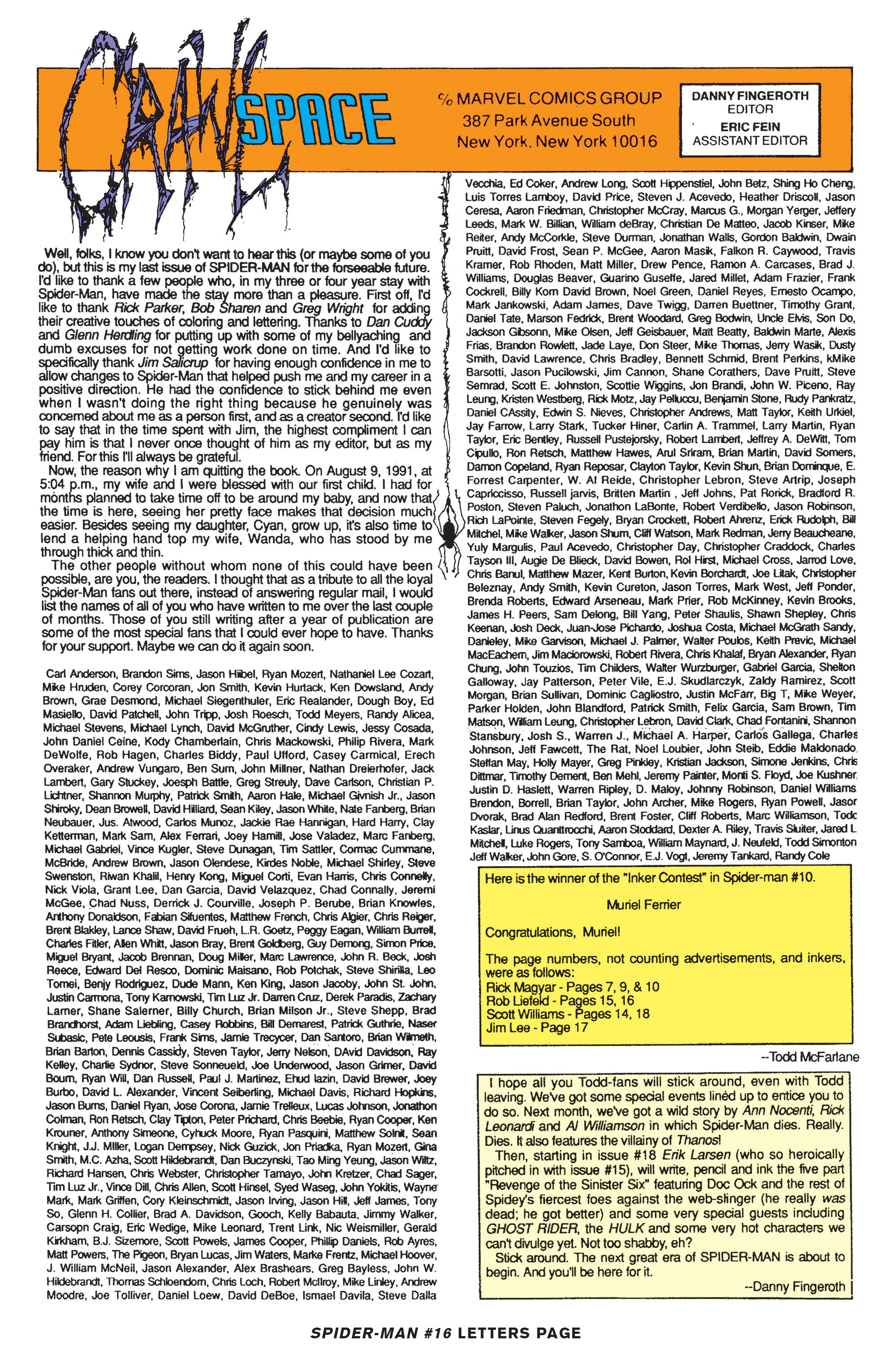 Read online Spider-Man (1990) comic -  Issue # _Spider-Man by Todd Mcfarlane - The Complete Collection (Part 4) - 125