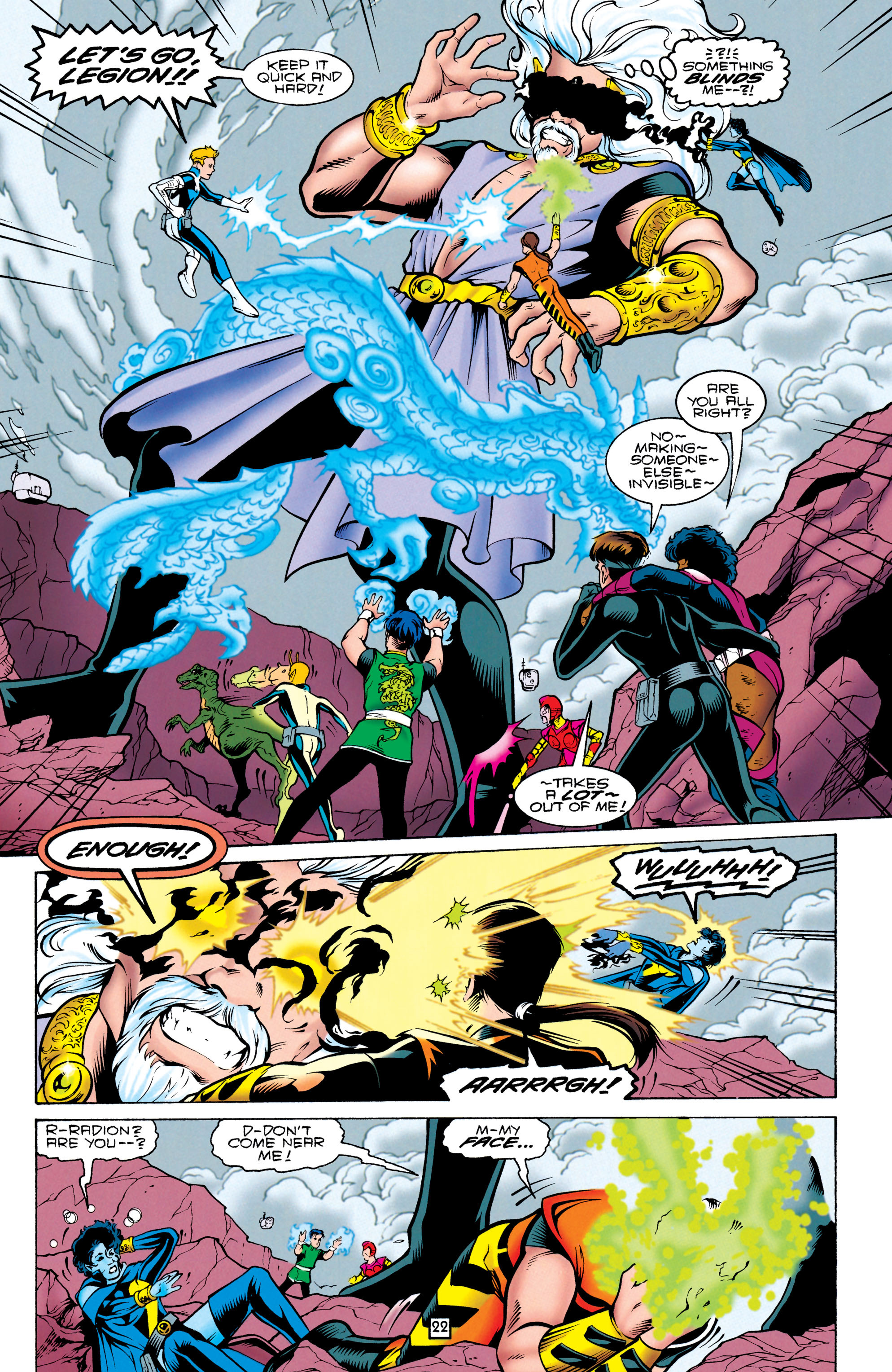Read online Legionnaires comic -  Issue #50 - 22