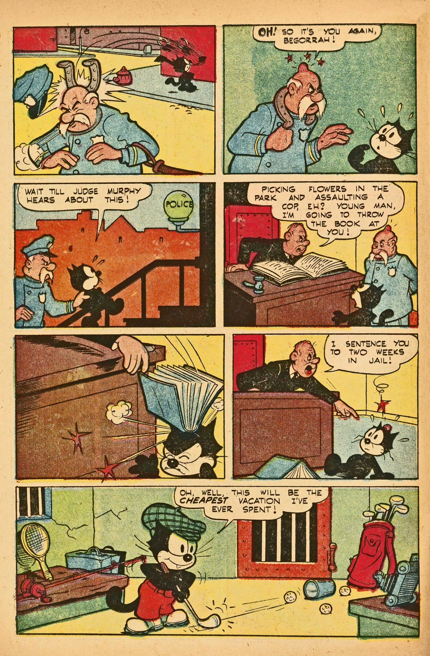 Read online Felix the Cat (1951) comic -  Issue #34 - 16