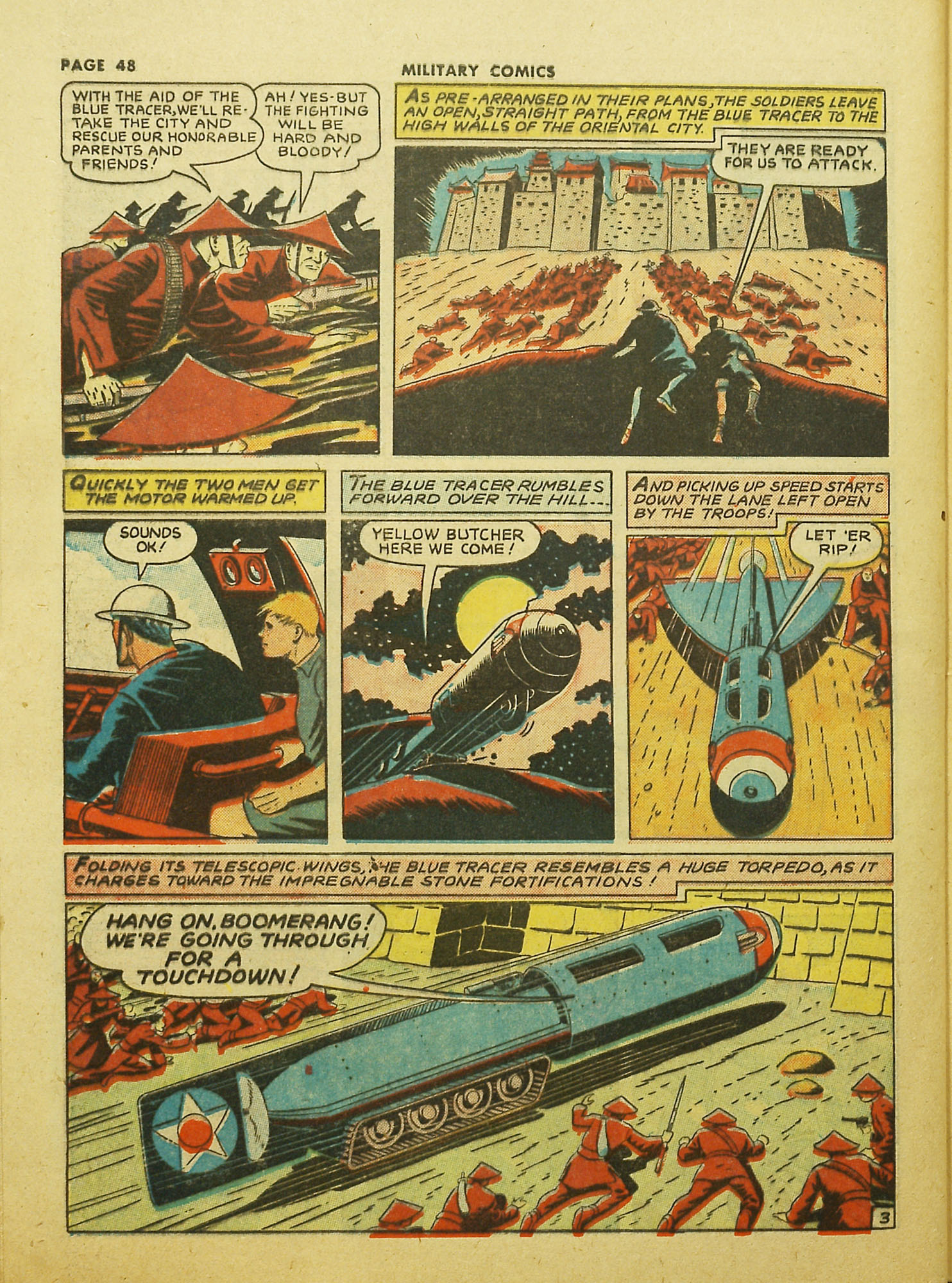 Read online Military Comics comic -  Issue #9 - 50