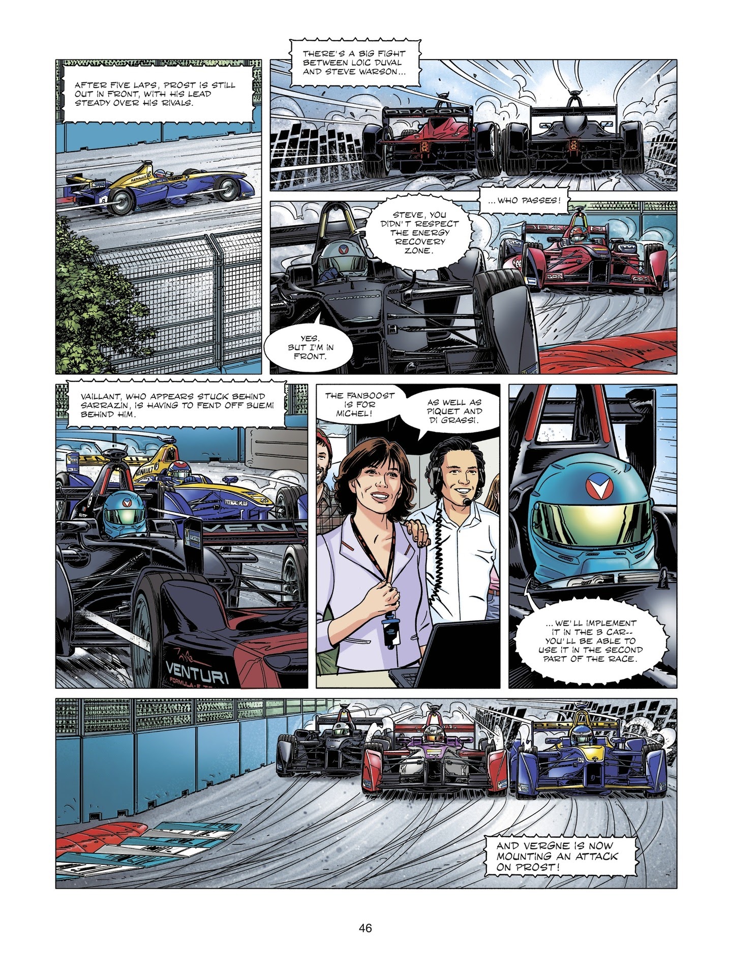 Read online Michel Vaillant comic -  Issue #5 - 46