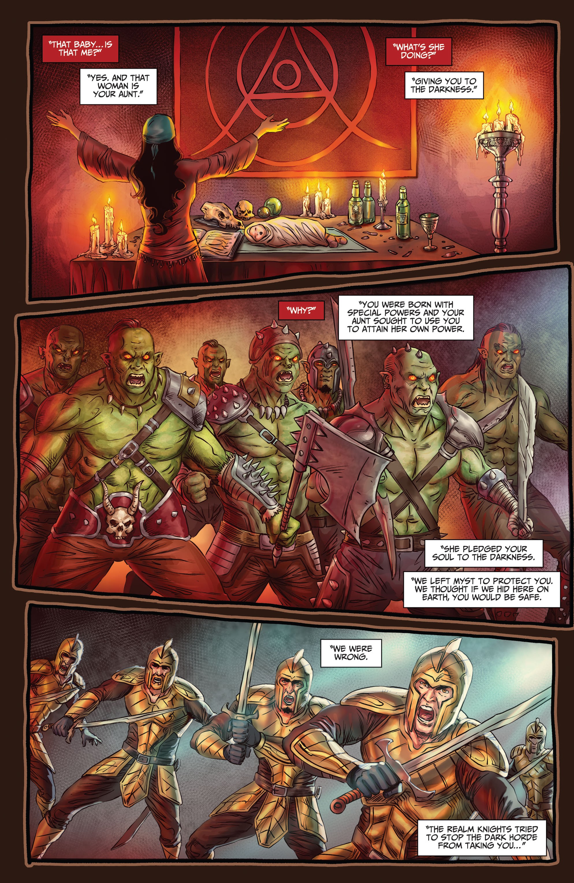 Read online Myths & Legends Quarterly: Prophecy comic -  Issue # Full - 22