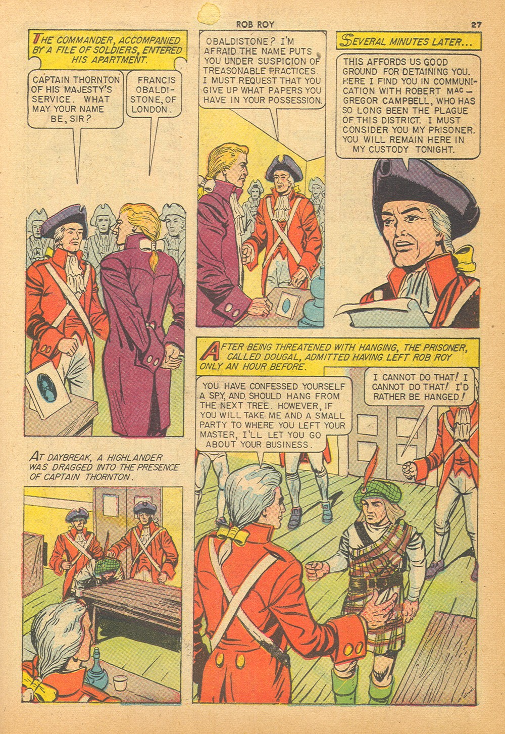 Read online Classics Illustrated comic -  Issue #118 - 29