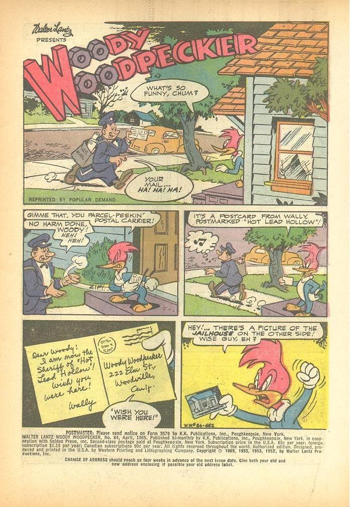 Read online Walter Lantz Woody Woodpecker (1962) comic -  Issue #84 - 3