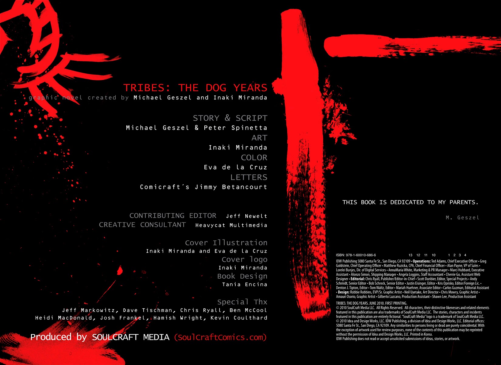 Read online Tribes: The Dog Years comic -  Issue #4 - 2