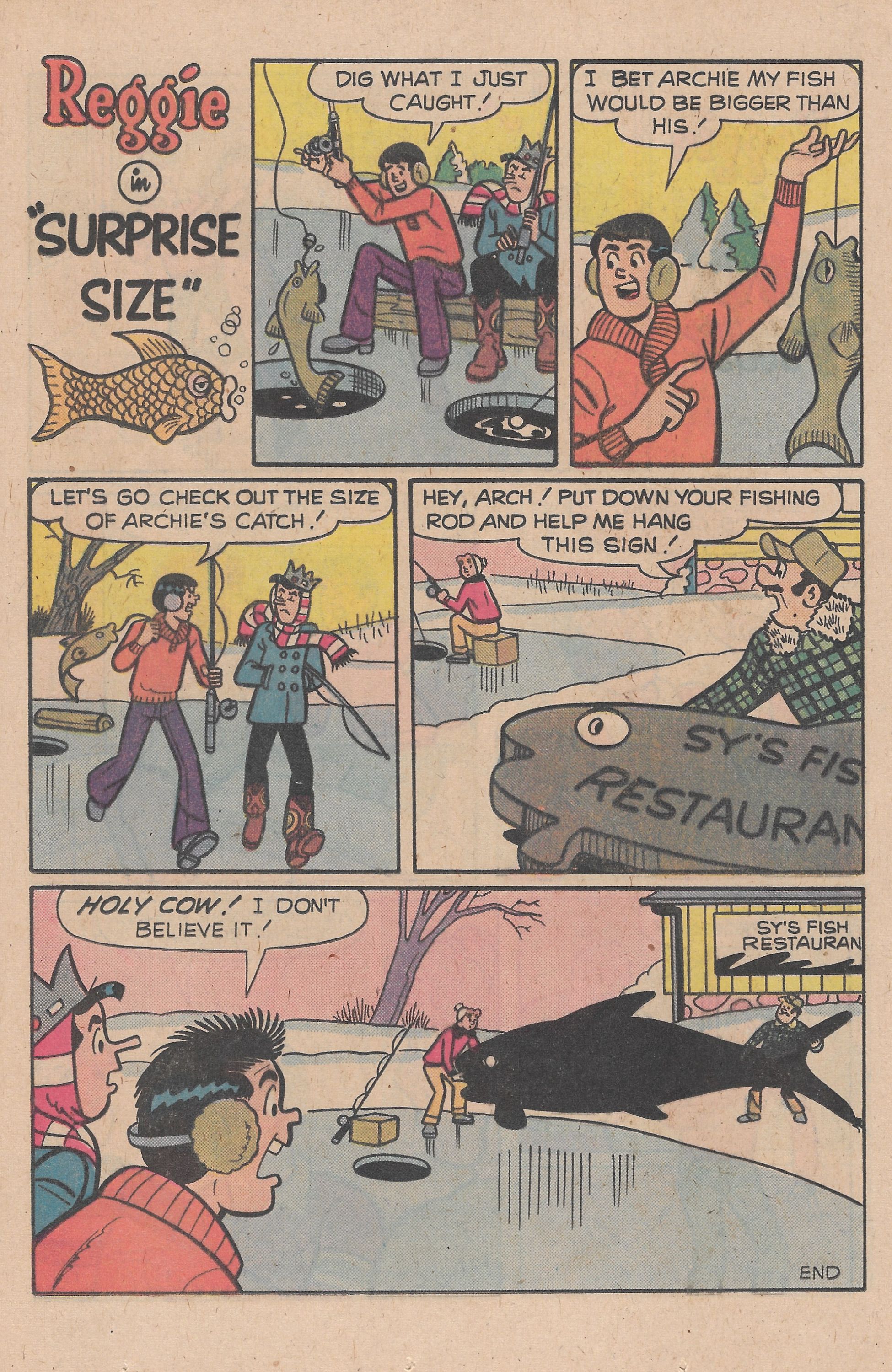 Read online Reggie's Wise Guy Jokes comic -  Issue #53 - 24