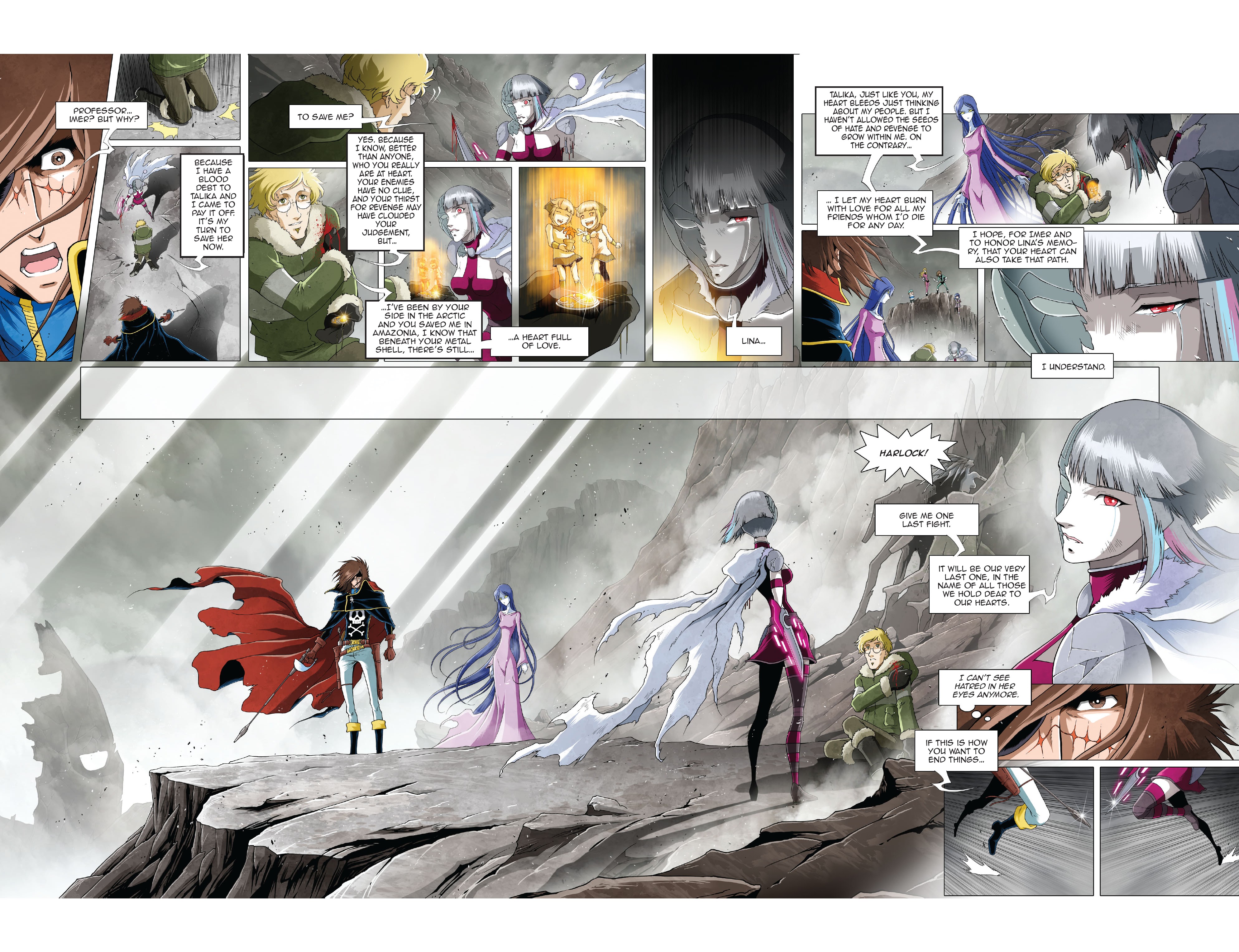 Read online Space Pirate Captain Harlock comic -  Issue #6 - 19