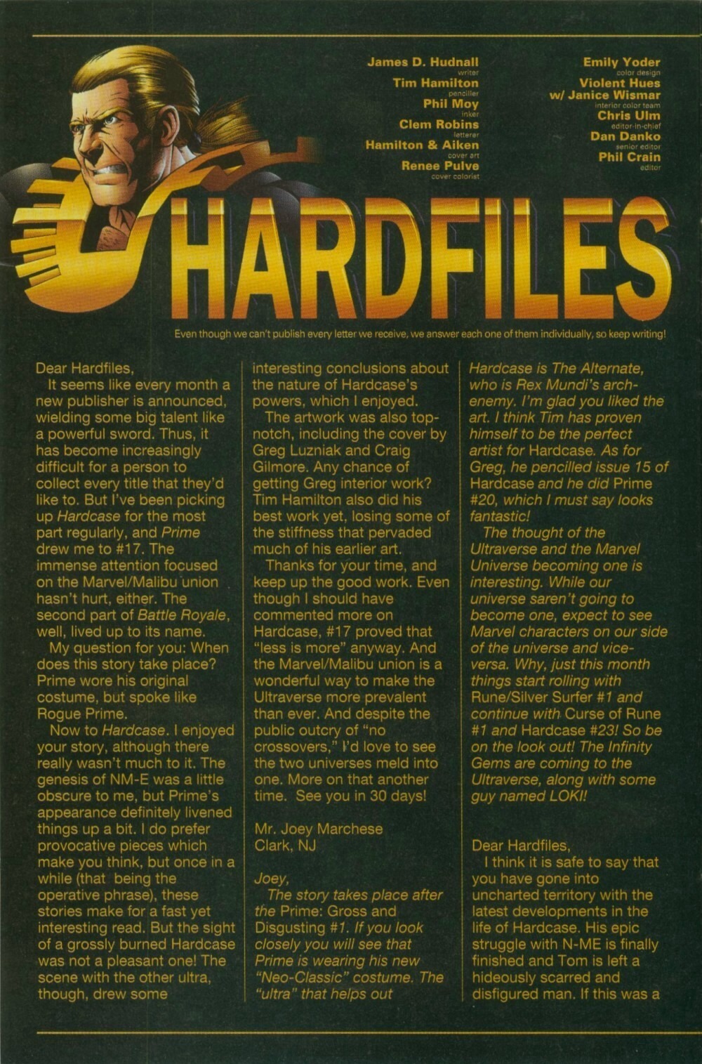 Read online Hardcase comic -  Issue #22 - 30