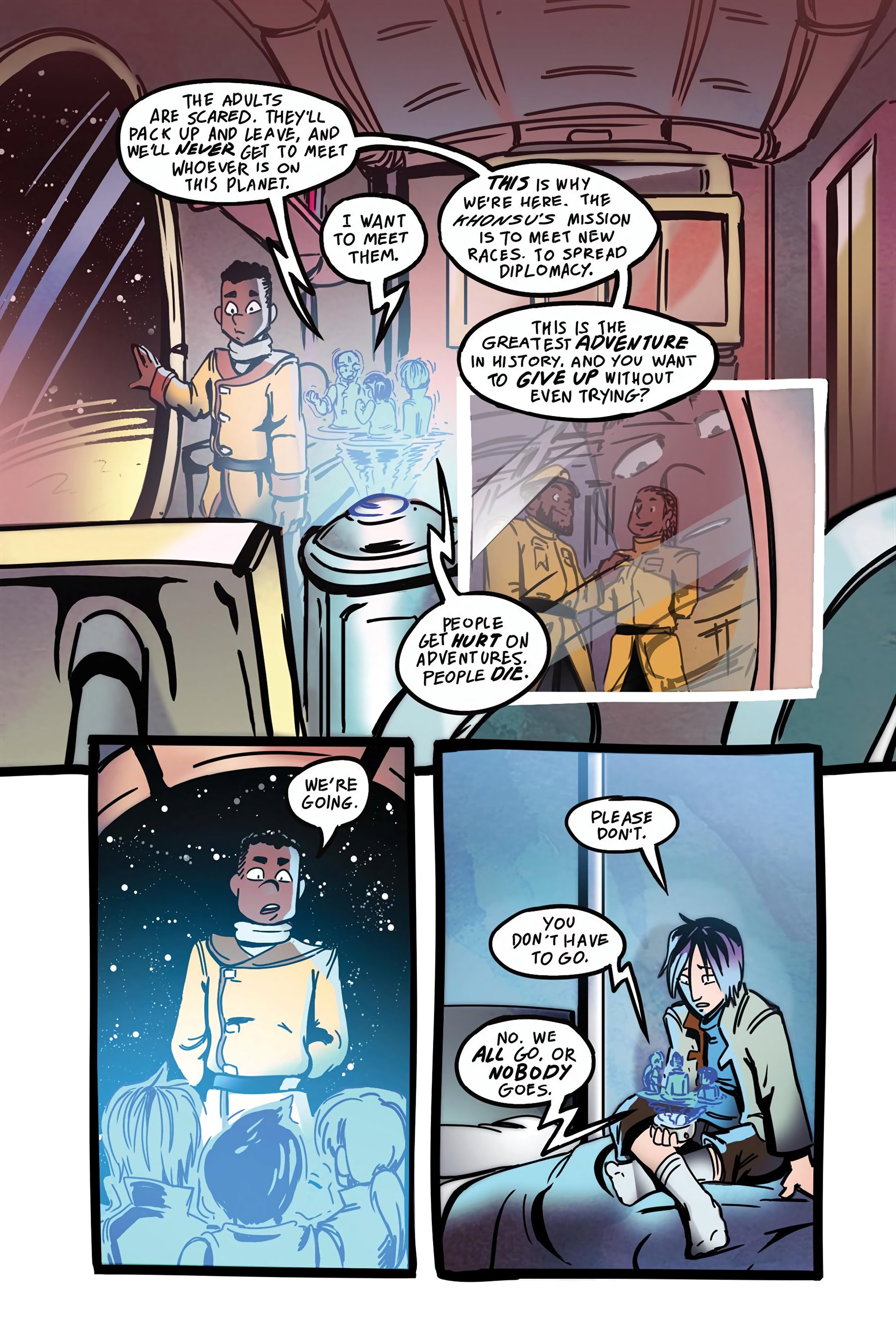 Read online Cosmic Cadets: Contact! comic -  Issue # TPB (Part 1) - 25