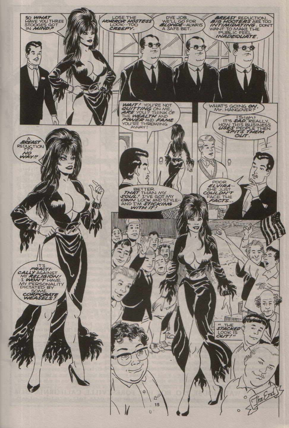 Read online Elvira, Mistress of the Dark comic -  Issue #22 - 16