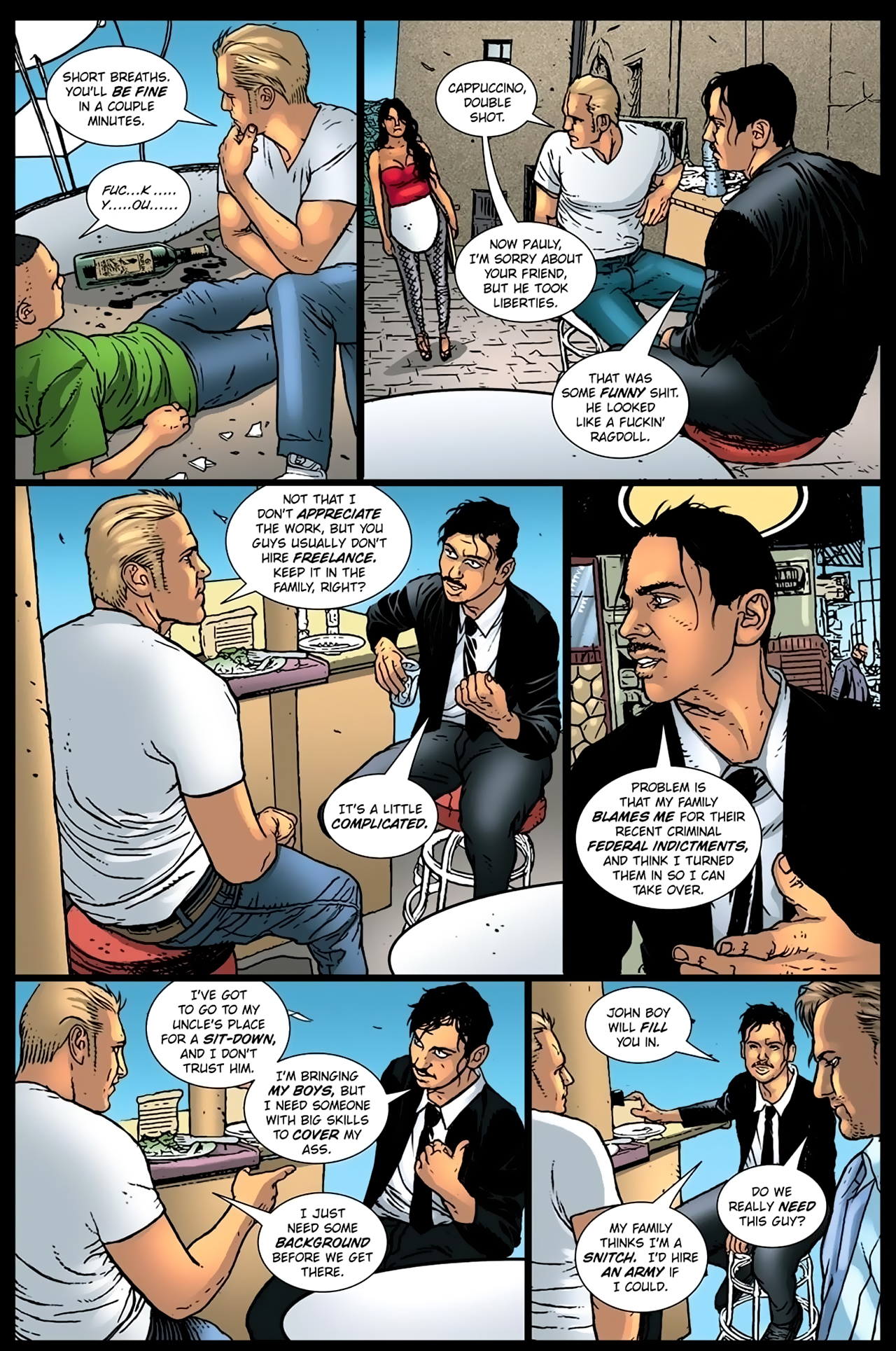 Read online Whore comic -  Issue # TPB - 59