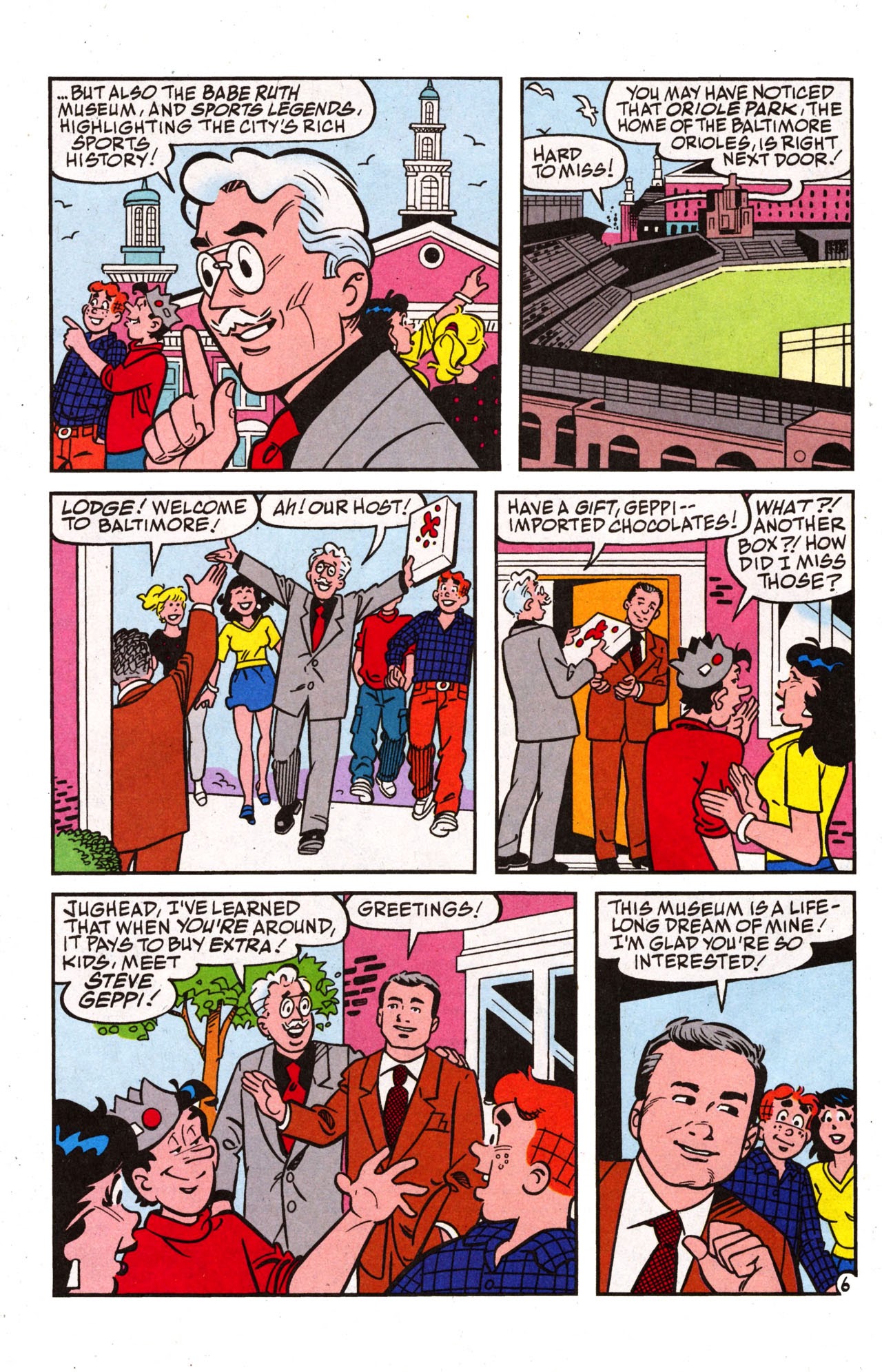 Read online Jughead Comics, Night at Geppi's Entertainment Museum, Free Comic Book Day Edition comic -  Issue # Full - 10
