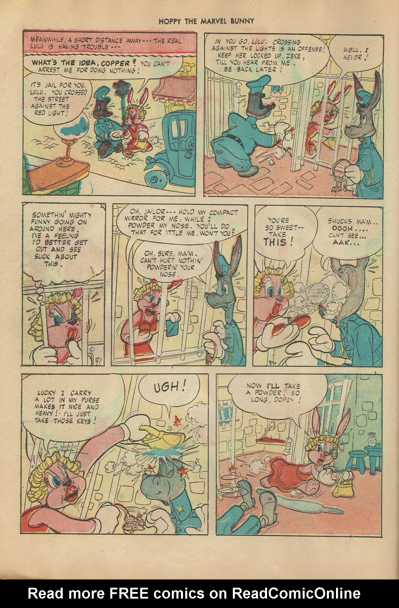 Read online Hoppy The Marvel Bunny comic -  Issue #5 - 22