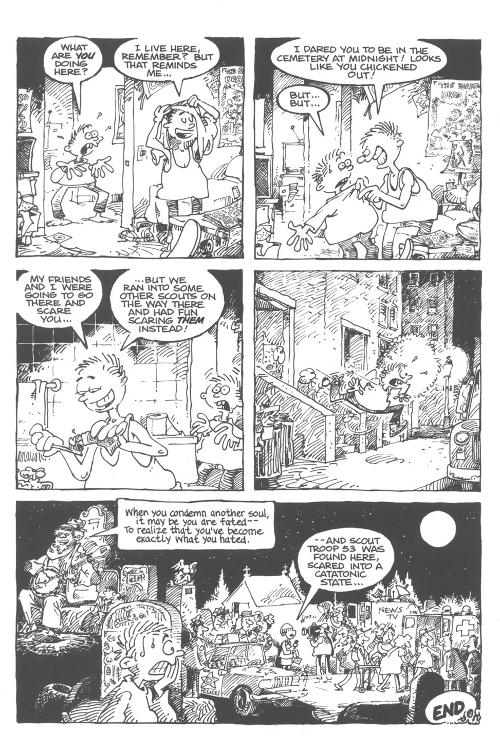 Read online Sergio Aragonés Boogeyman comic -  Issue #4 - 16