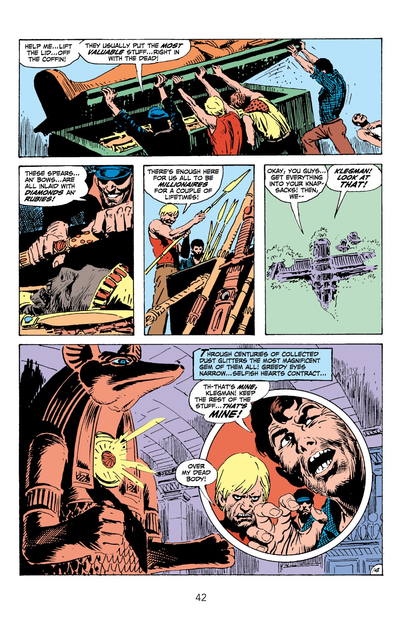 Read online Edgar Rice Burroughs' Tarzan The Joe Kubert Years comic -  Issue # TPB 2 (Part 1) - 44