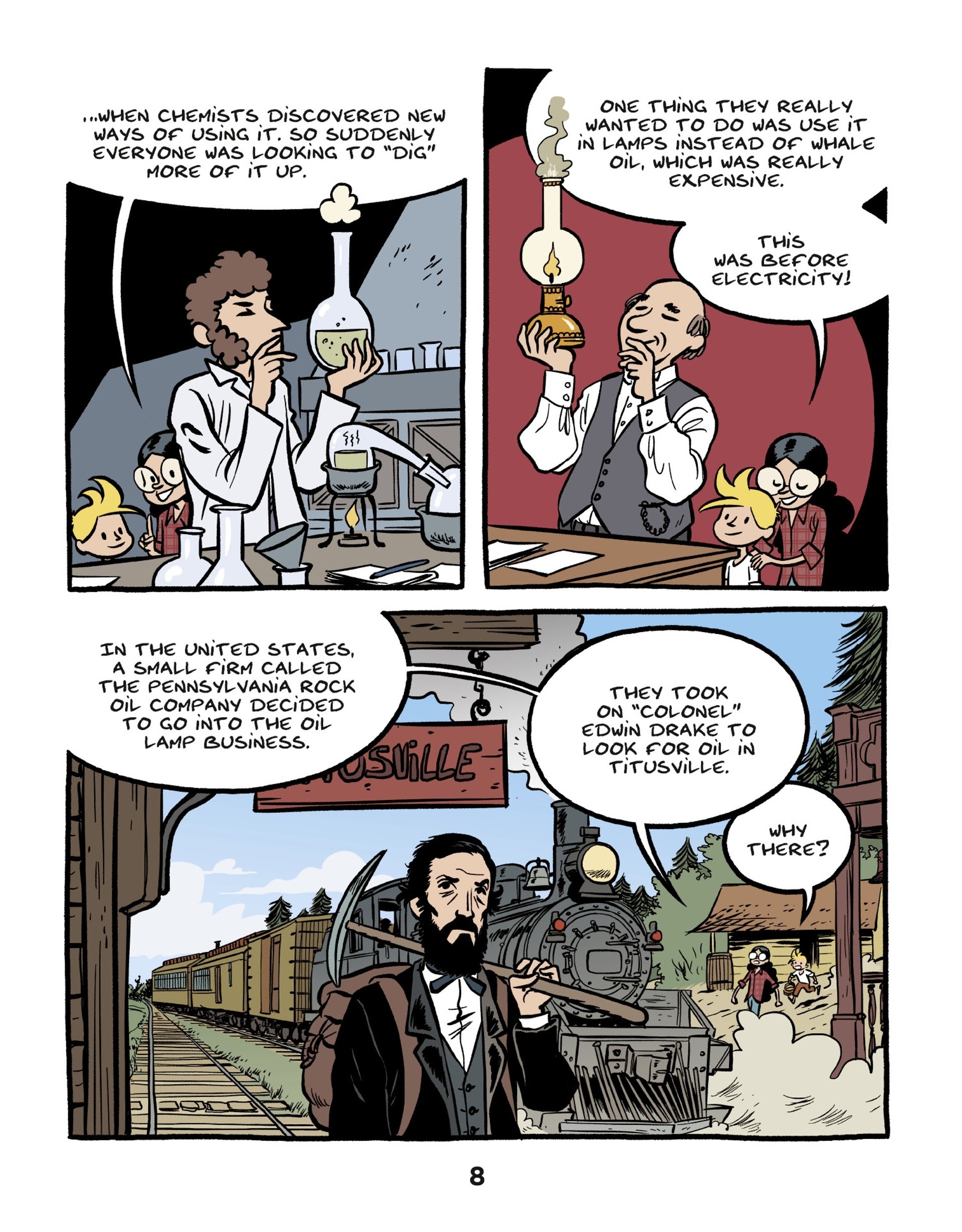 Read online On The History Trail With Ariane & Nino comic -  Issue #4 - 8