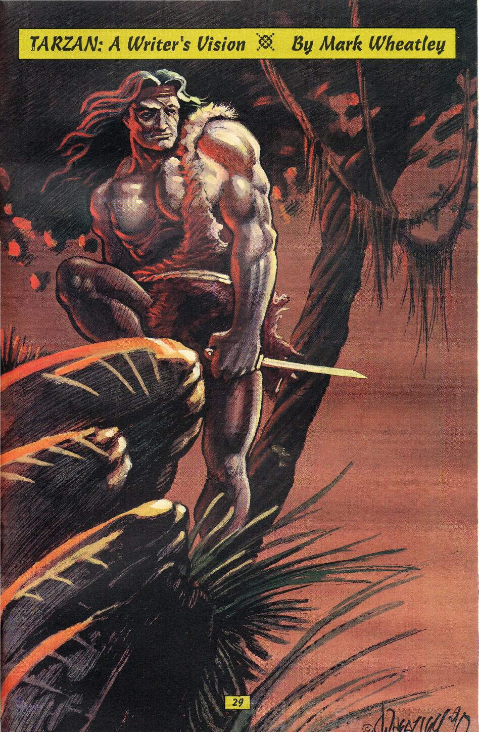 Read online Tarzan the Warrior comic -  Issue #5 - 31