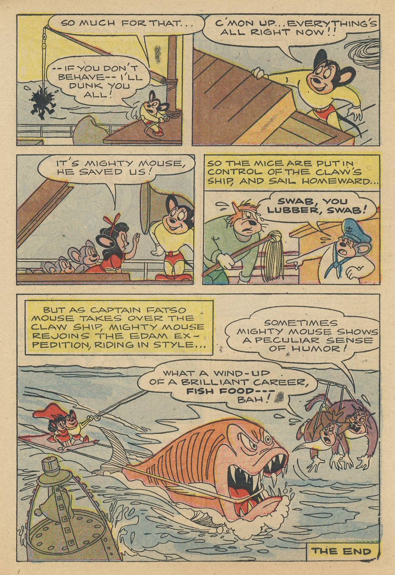 Read online Paul Terry's Mighty Mouse Comics comic -  Issue #45 - 18