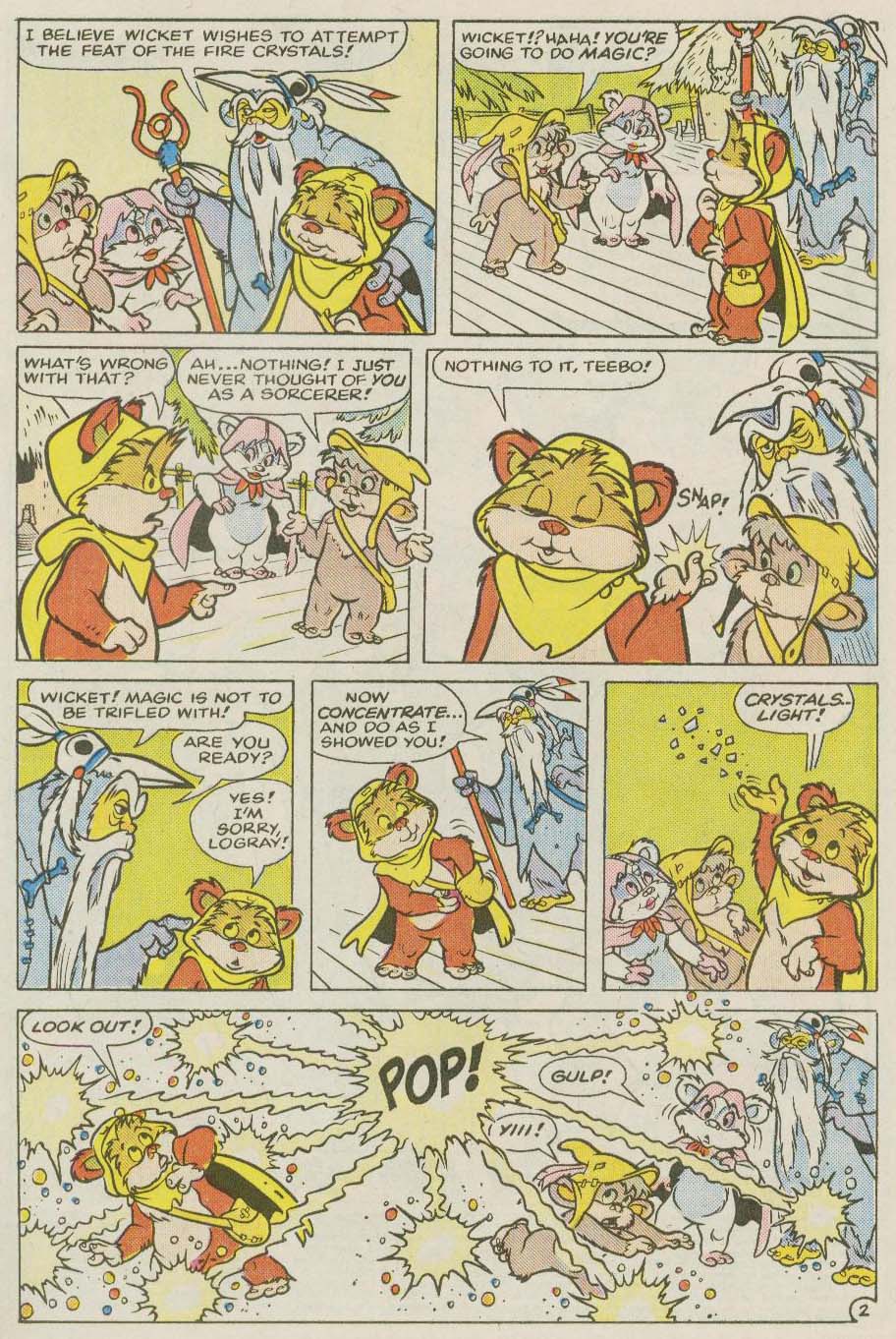 Read online Ewoks (1987) comic -  Issue #6 - 3