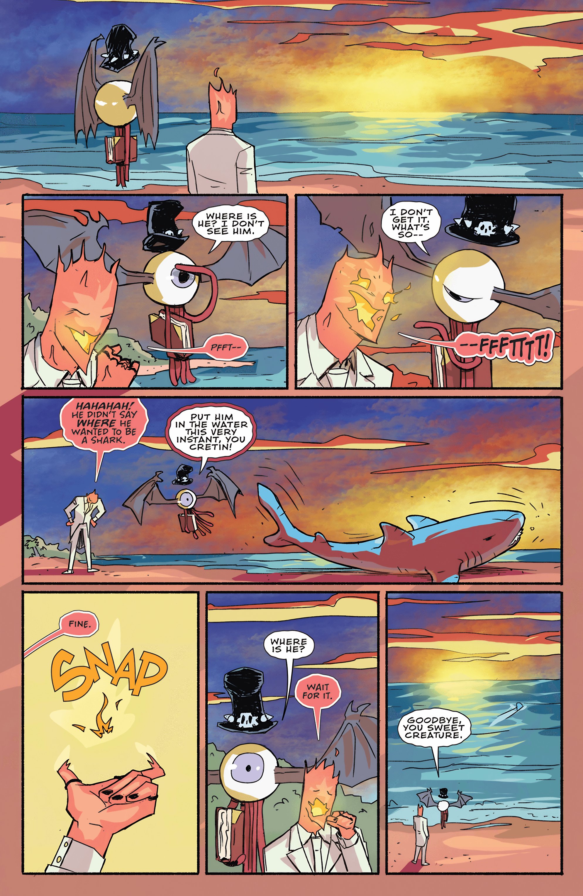 Read online Metalshark Bro: What the Fin? comic -  Issue # TPB - 88