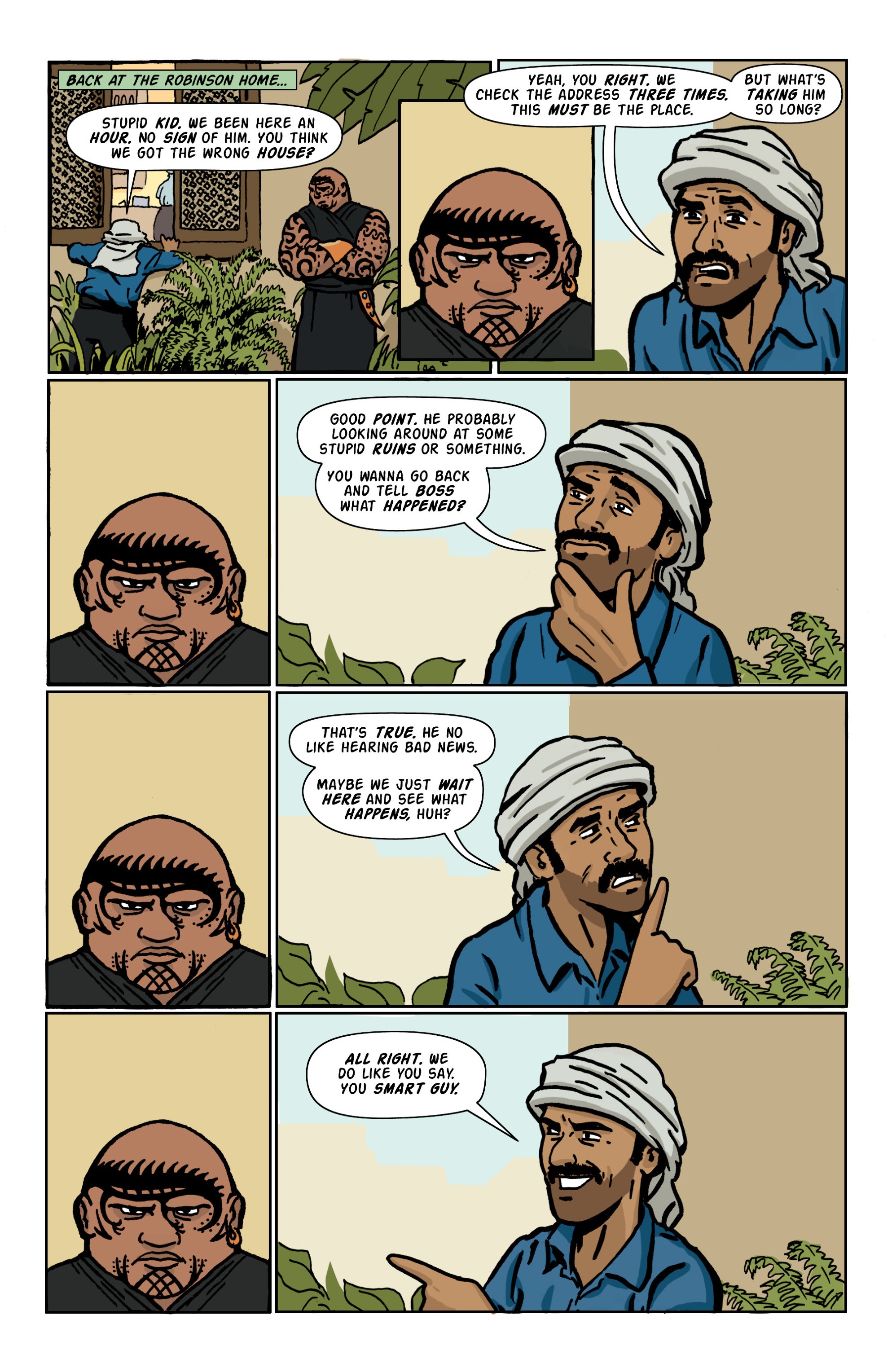 Read online Rocket Robinson and the Pharaoh's Fortune comic -  Issue # TPB (Part 1) - 49