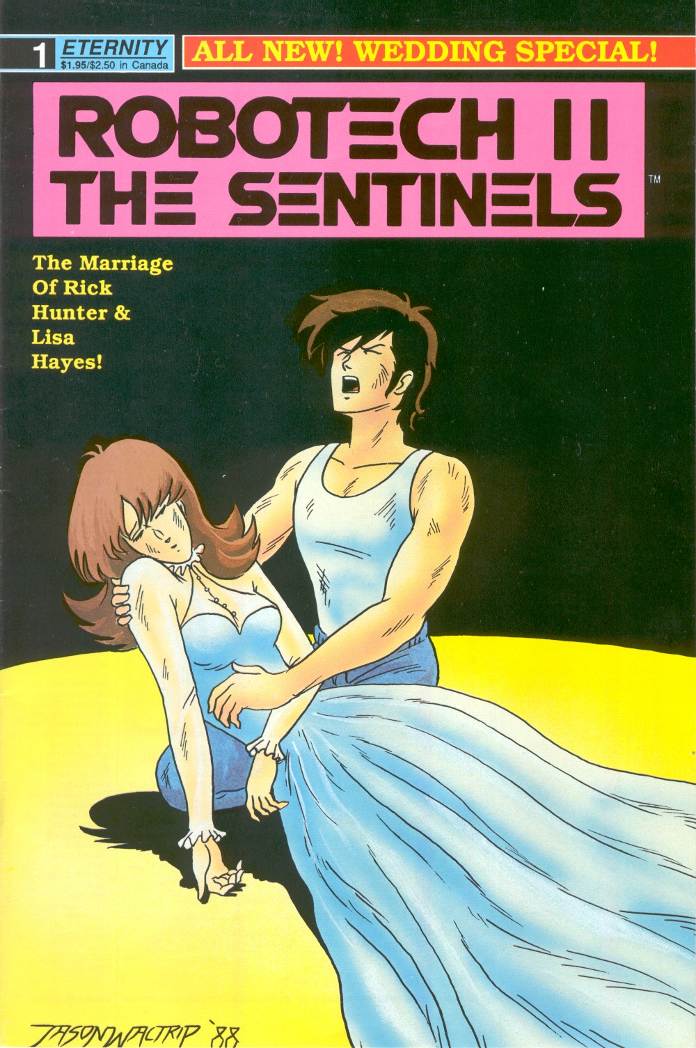 Read online Robotech II: The Sentinels comic -  Issue # _Wedding Special 1 - 1