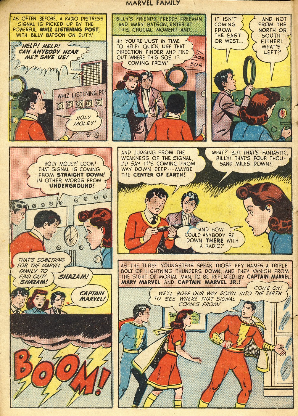 Read online The Marvel Family comic -  Issue #56 - 4