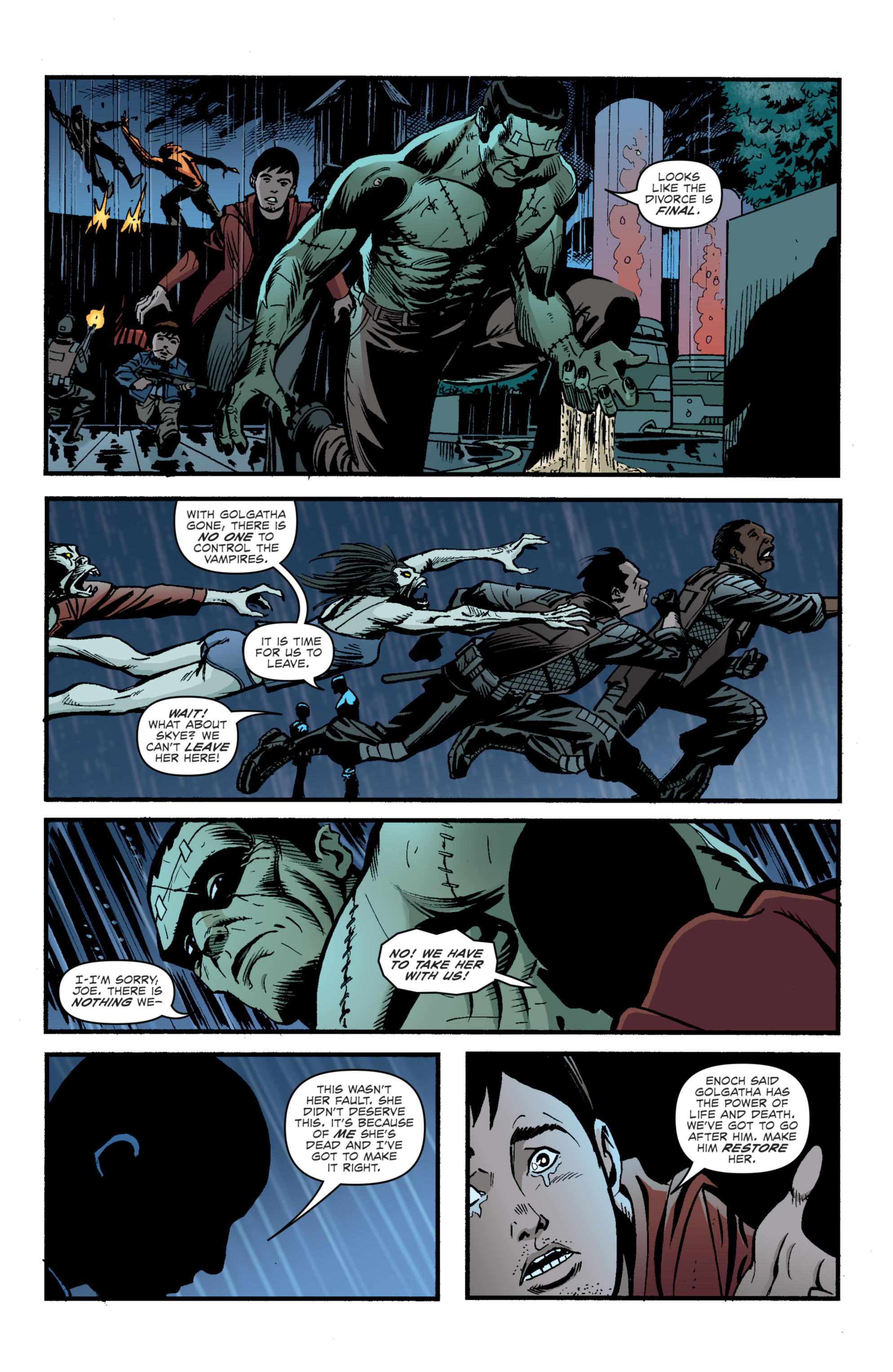 Read online Joe Frankenstein comic -  Issue #4 - 24