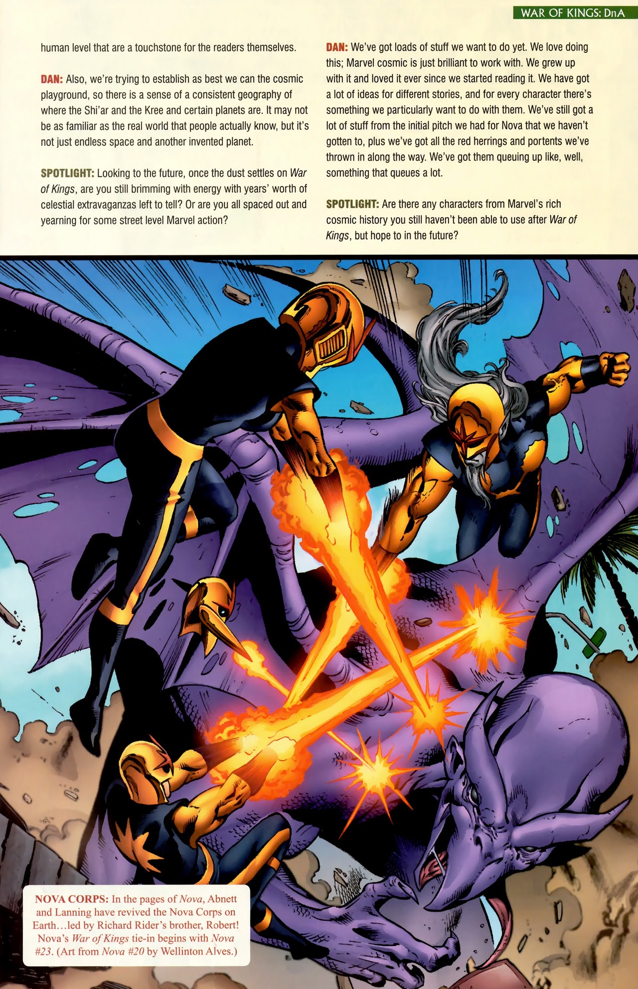 Read online Marvel Spotlight: War Of Kings comic -  Issue # Full - 7