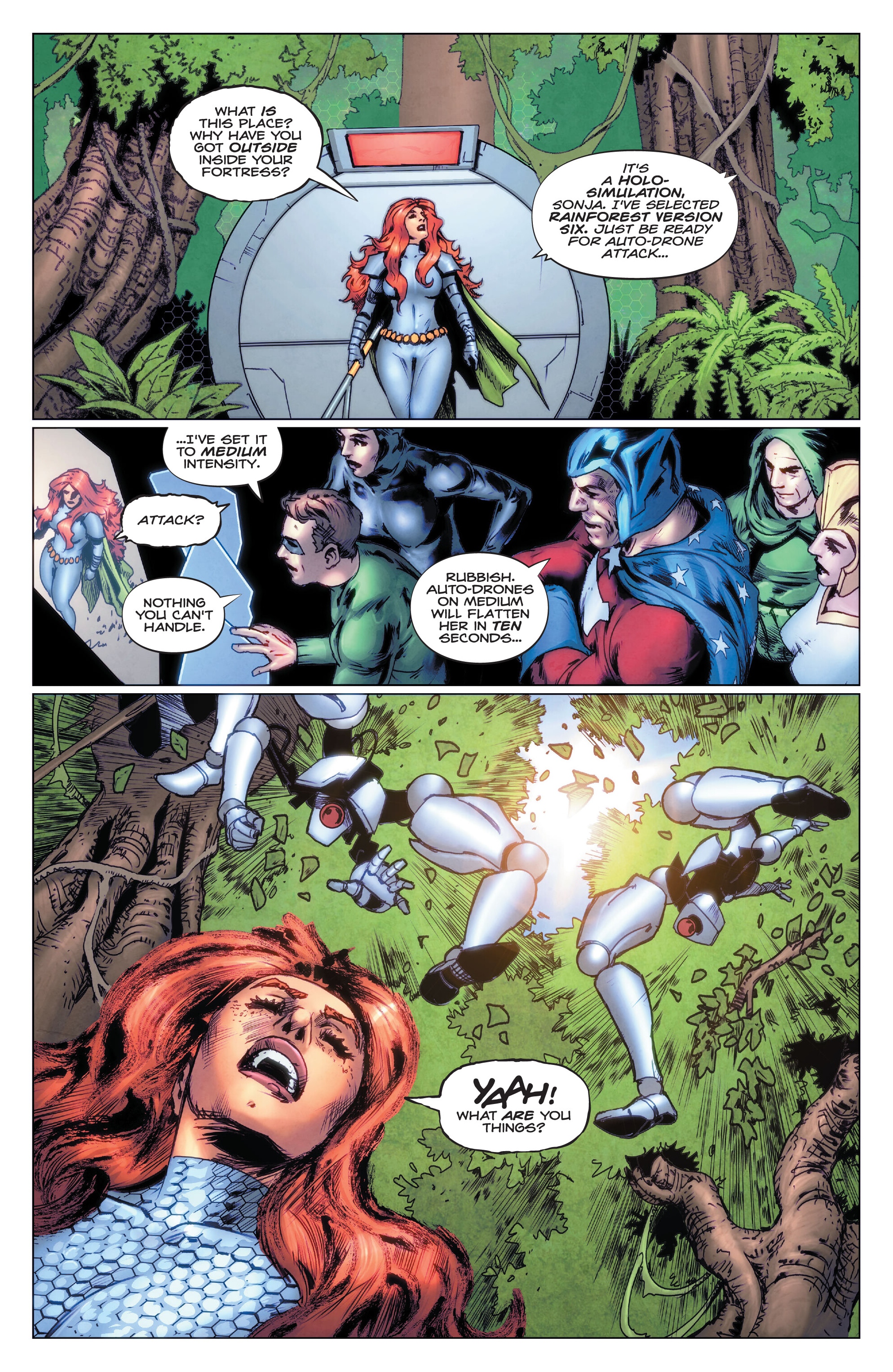 Read online Red Sonja: The Superpowers comic -  Issue # TPB (Part 1) - 82