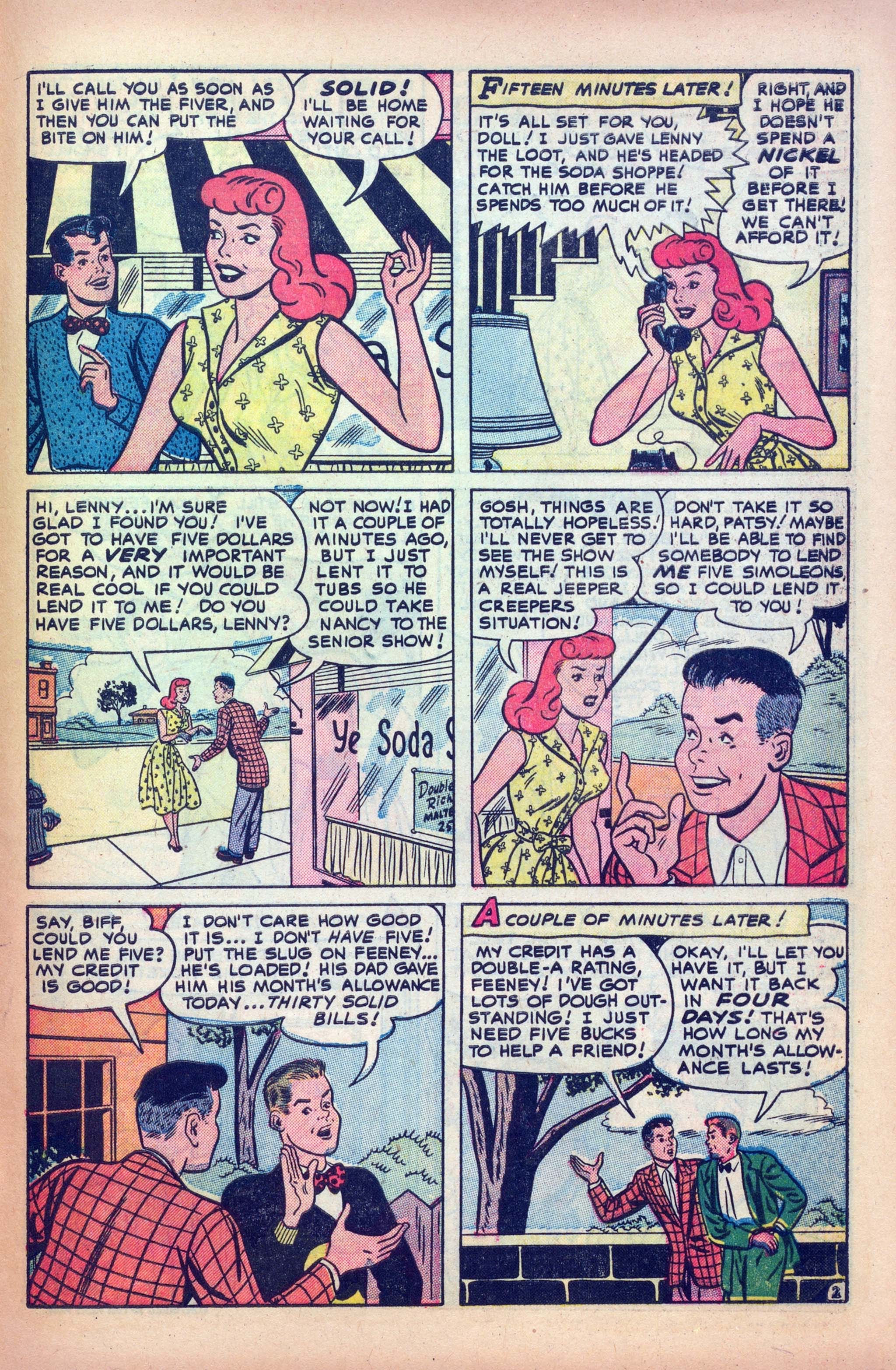Read online Patsy and her Pals comic -  Issue #6 - 27