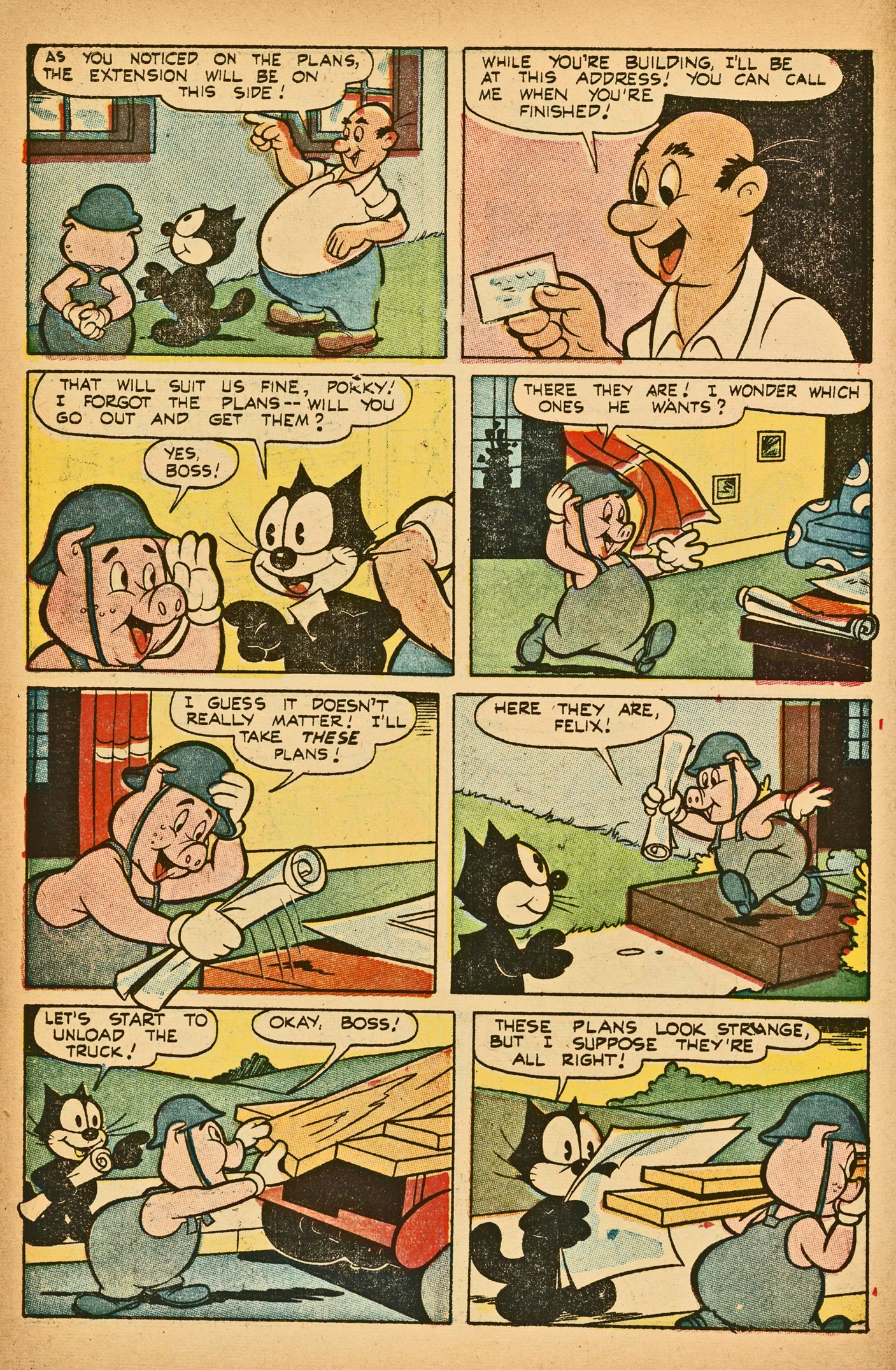 Read online Felix the Cat (1951) comic -  Issue #46 - 16
