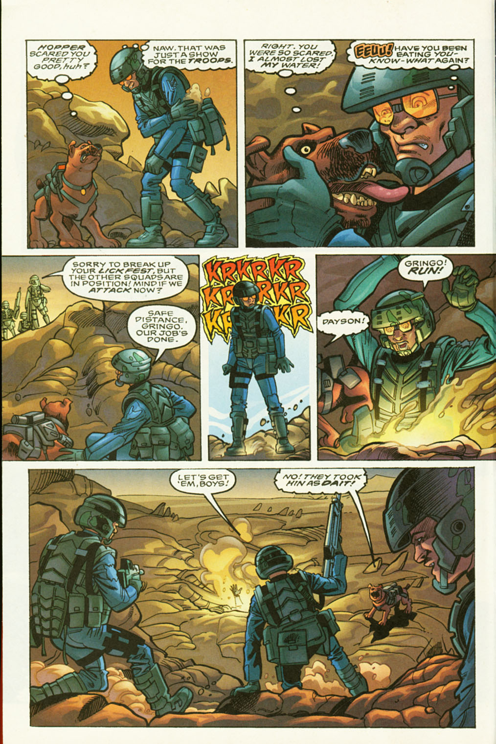 Read online Starship Troopers: Dominant Species comic -  Issue #3 - 6