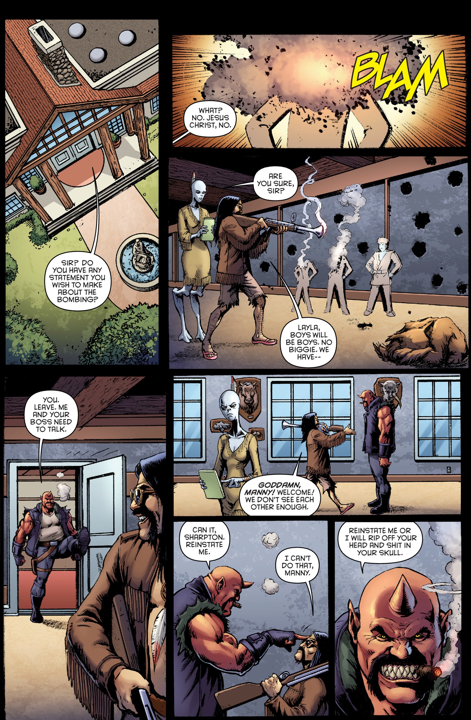 Read online Space Bastards comic -  Issue #3 - 7