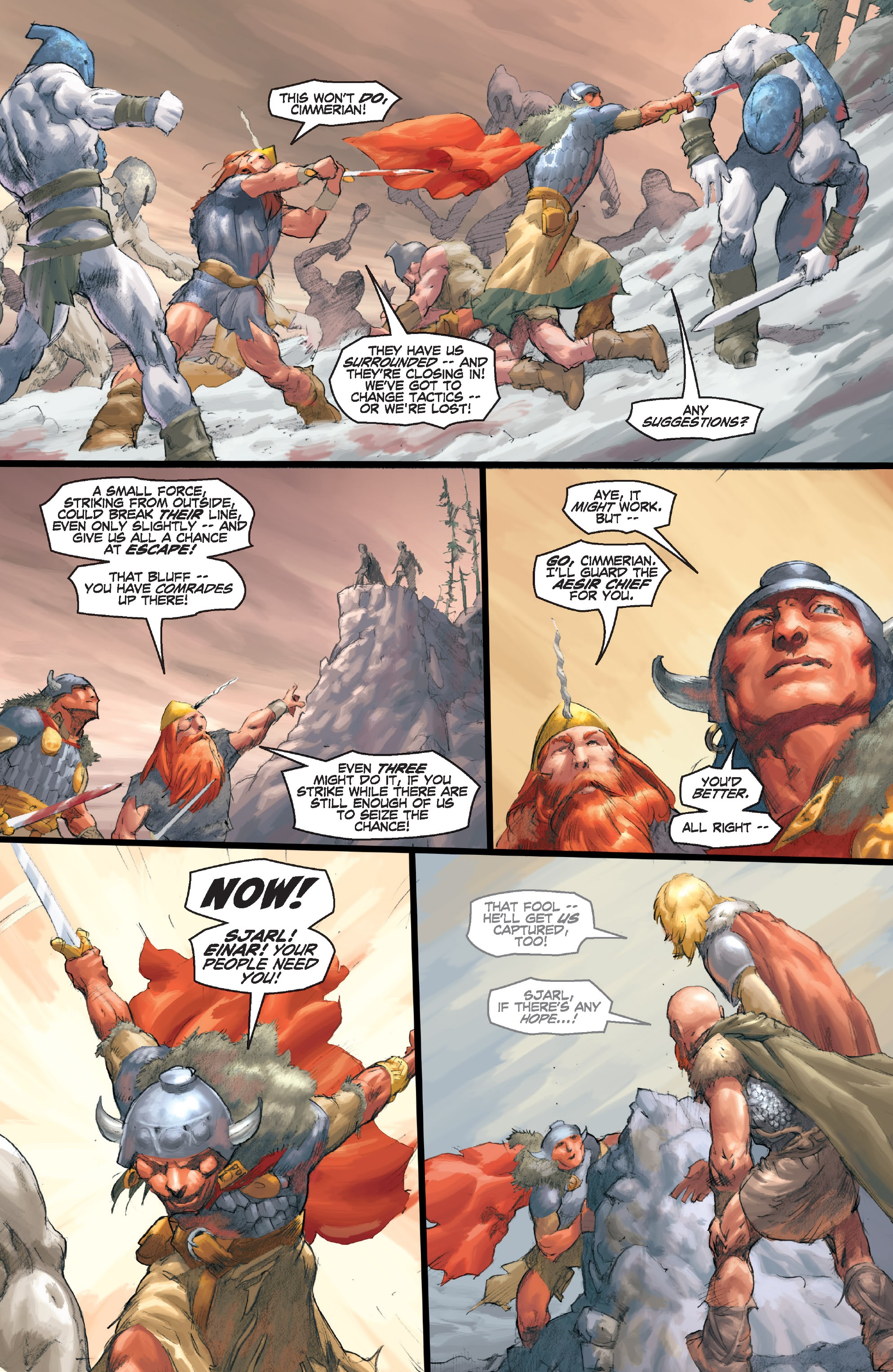 Read online Conan Chronicles Epic Collection comic -  Issue # TPB Out of the Darksome Hills (Part 1) - 84