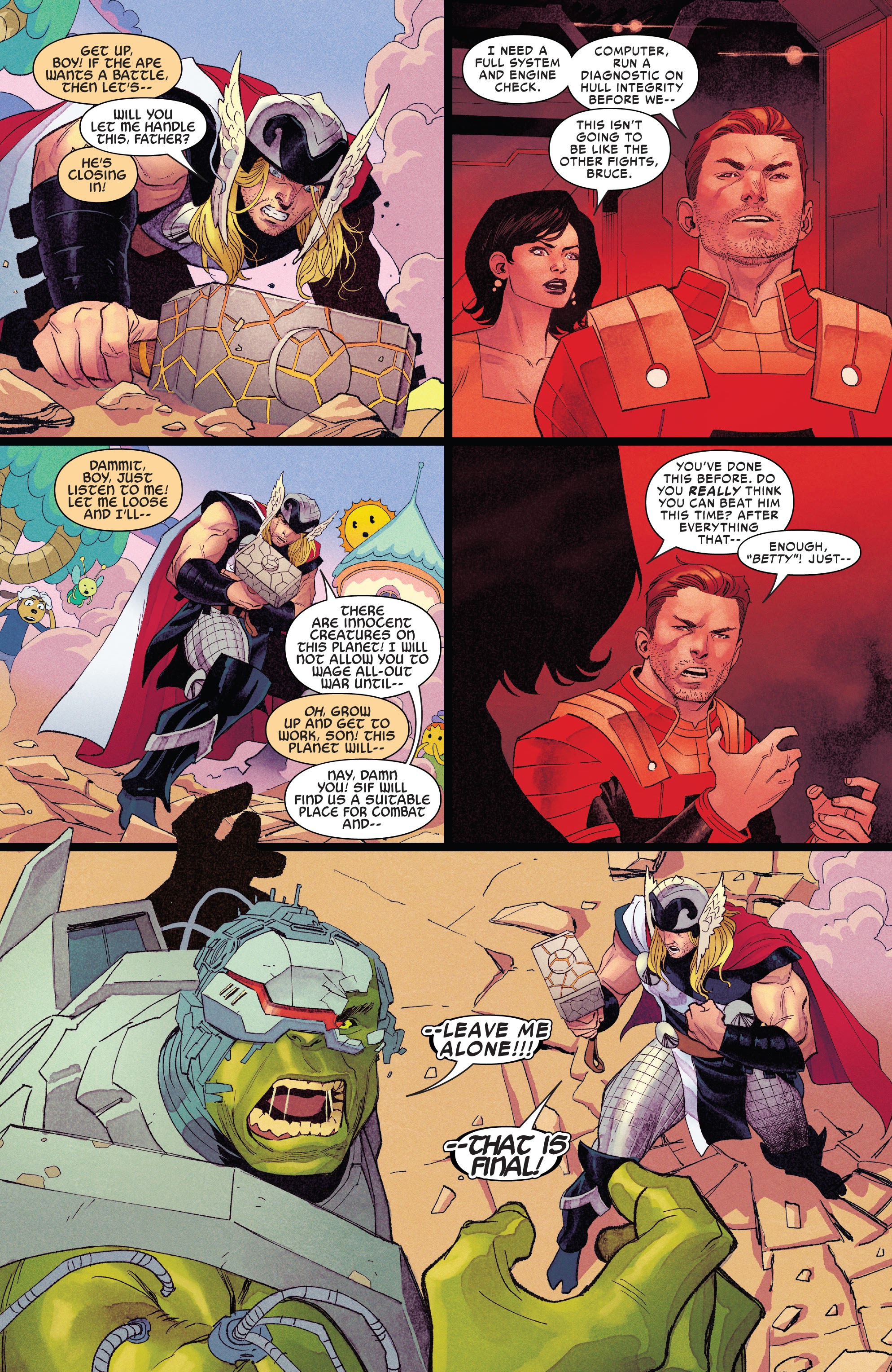 Read online Hulk vs. Thor: Banner Of War comic -  Issue # _Alpha - 8