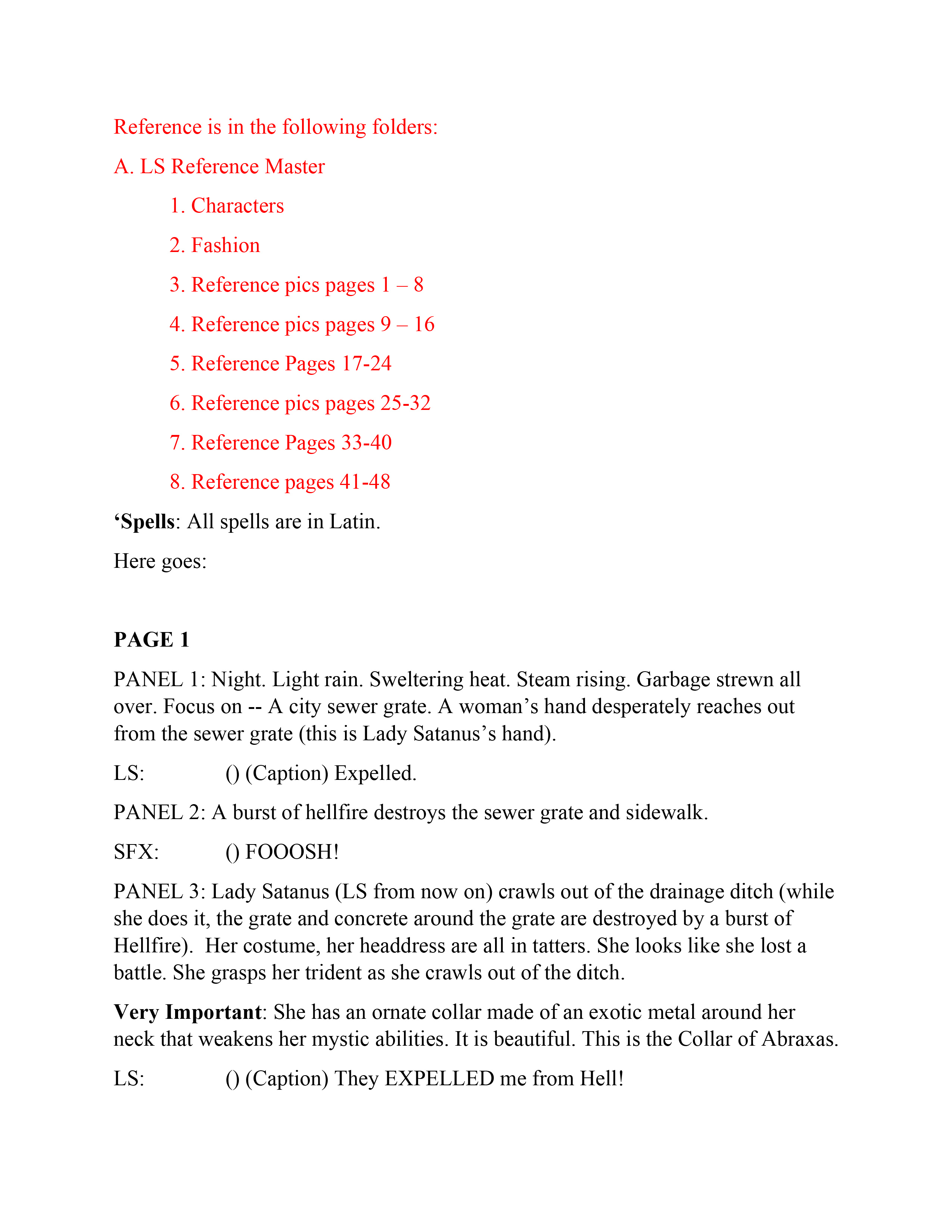 Read online Lady Satanus: Sinister Urge comic -  Issue # TPB - 55