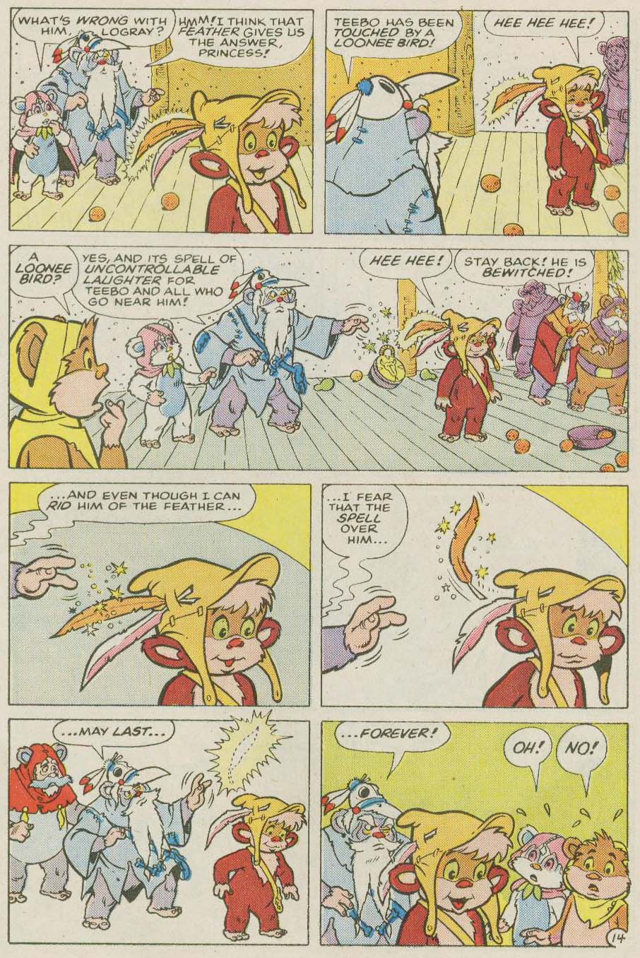Read online Ewoks (1987) comic -  Issue #7 - 15