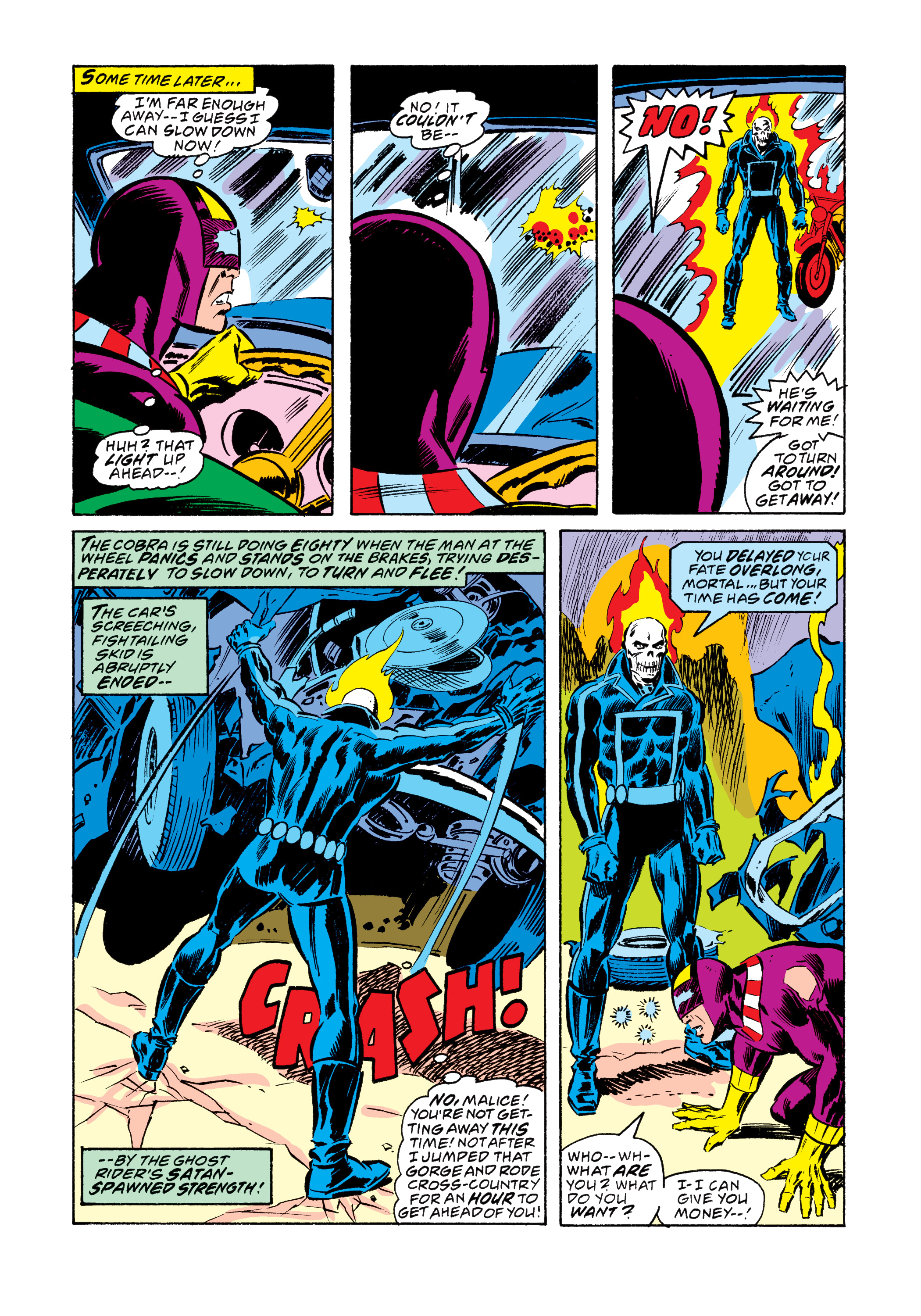Read online Marvel Masterworks: Ghost Rider comic -  Issue # TPB 3 (Part 1) - 96