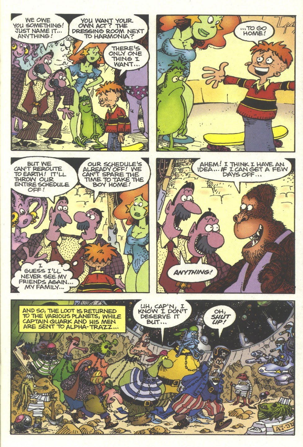 Read online Space Circus comic -  Issue #4 - 21