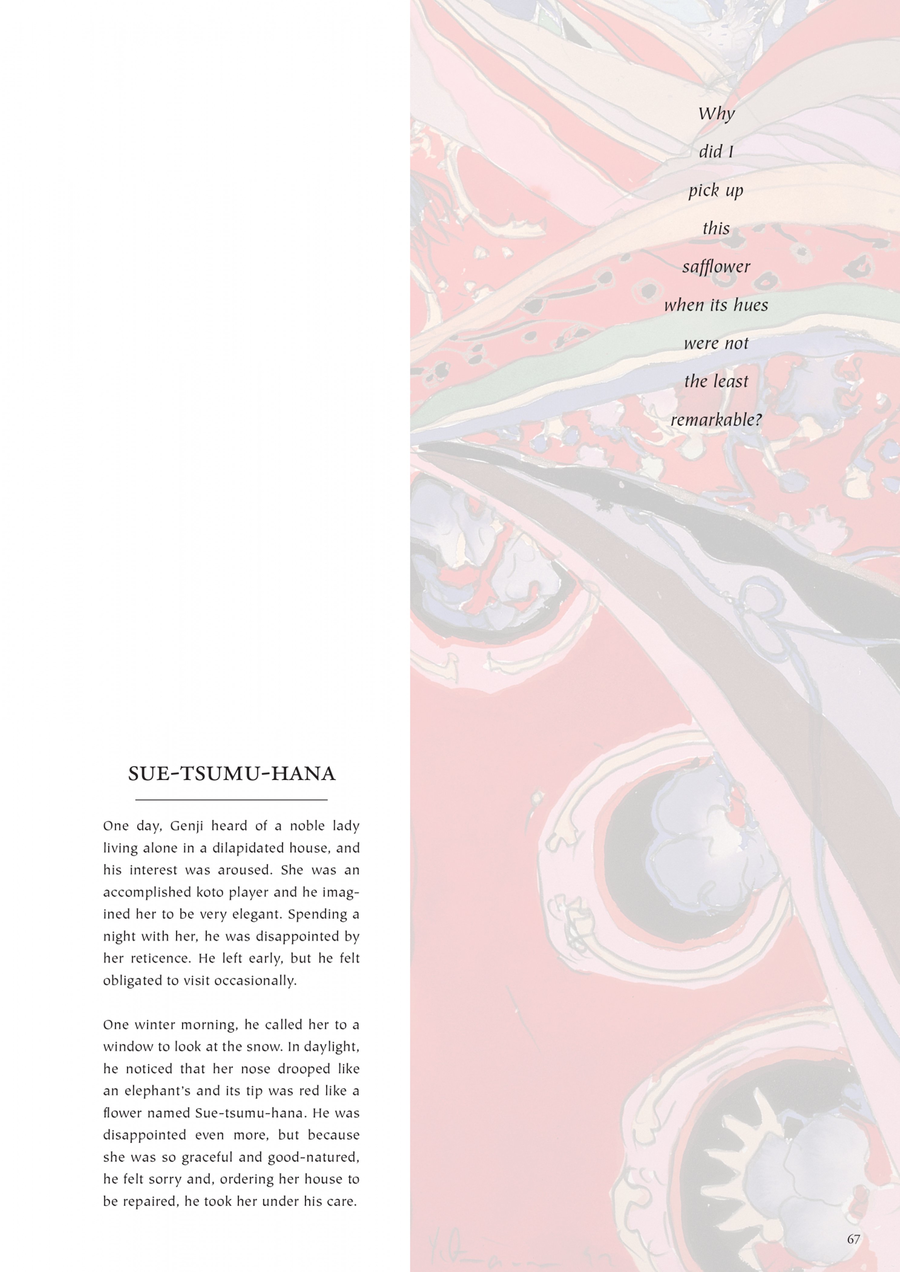 Read online Elegant Spirits: Amano's Tale of Genji and Fairies comic -  Issue # TPB - 43