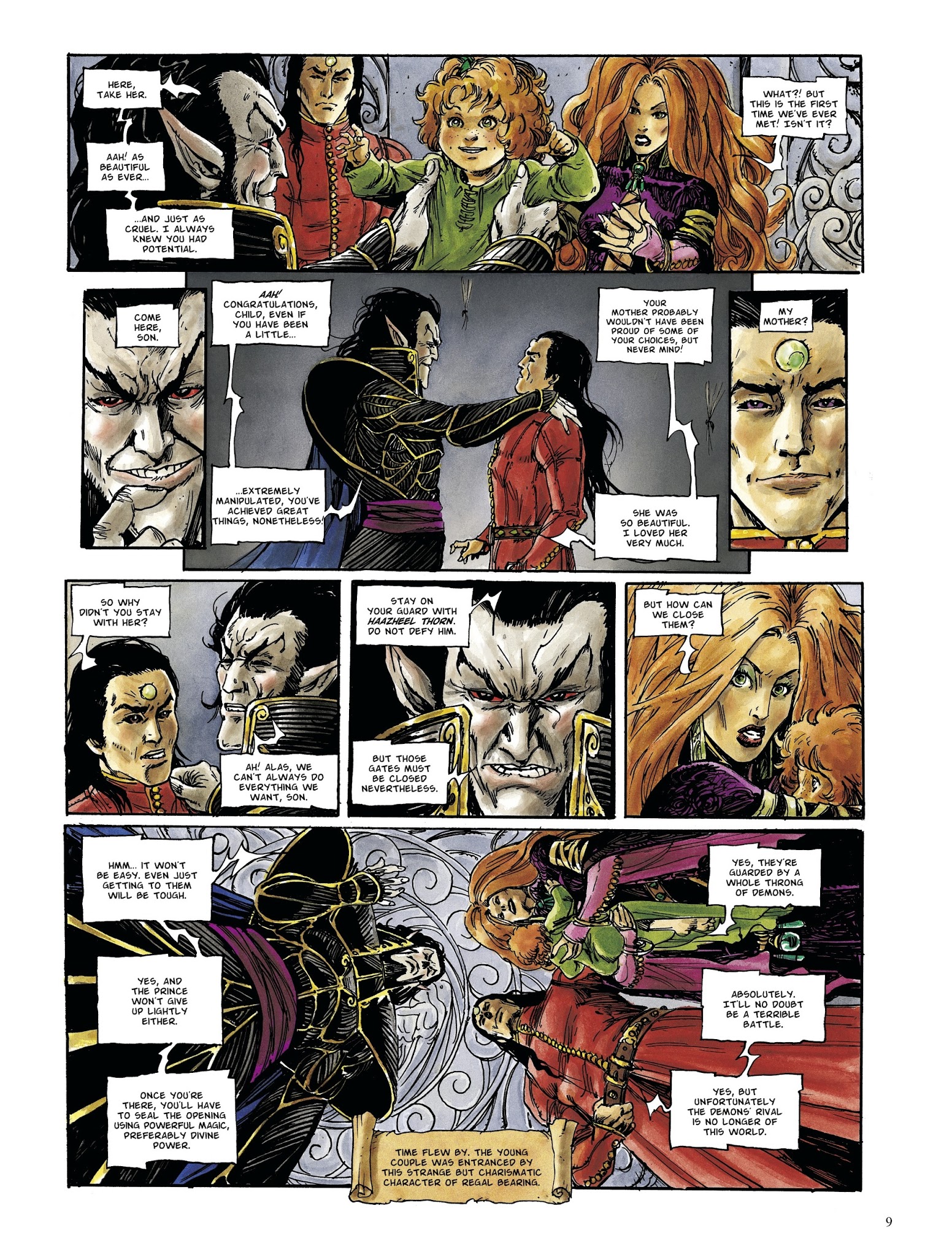 Read online The Black Moon Chronicles comic -  Issue #12 - 7