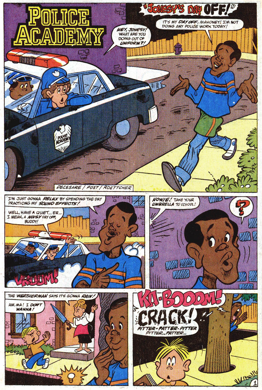 Read online Police Academy comic -  Issue #4 - 19