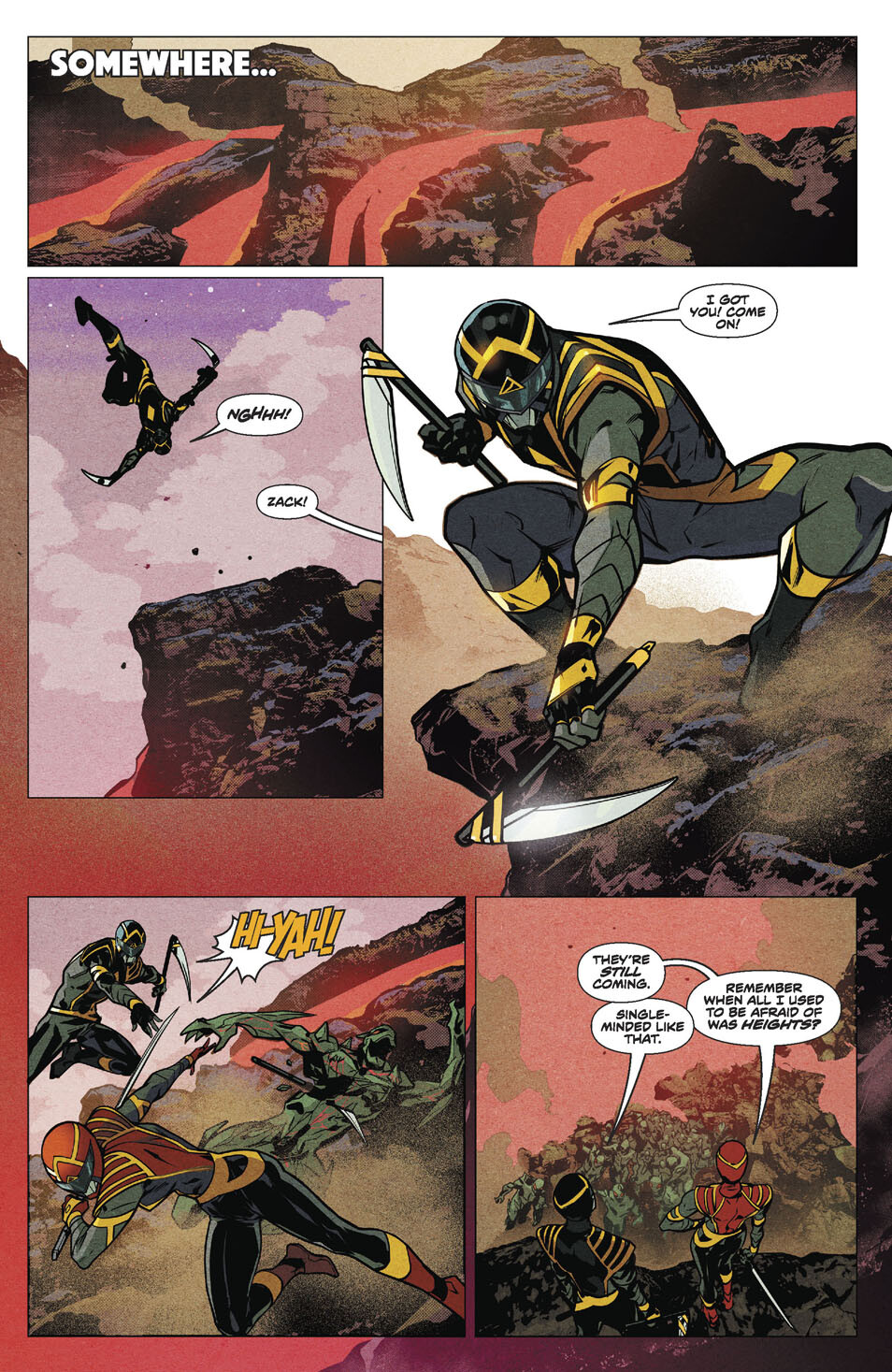 Read online Mighty Morphin Power Rangers comic -  Issue #112 - 6