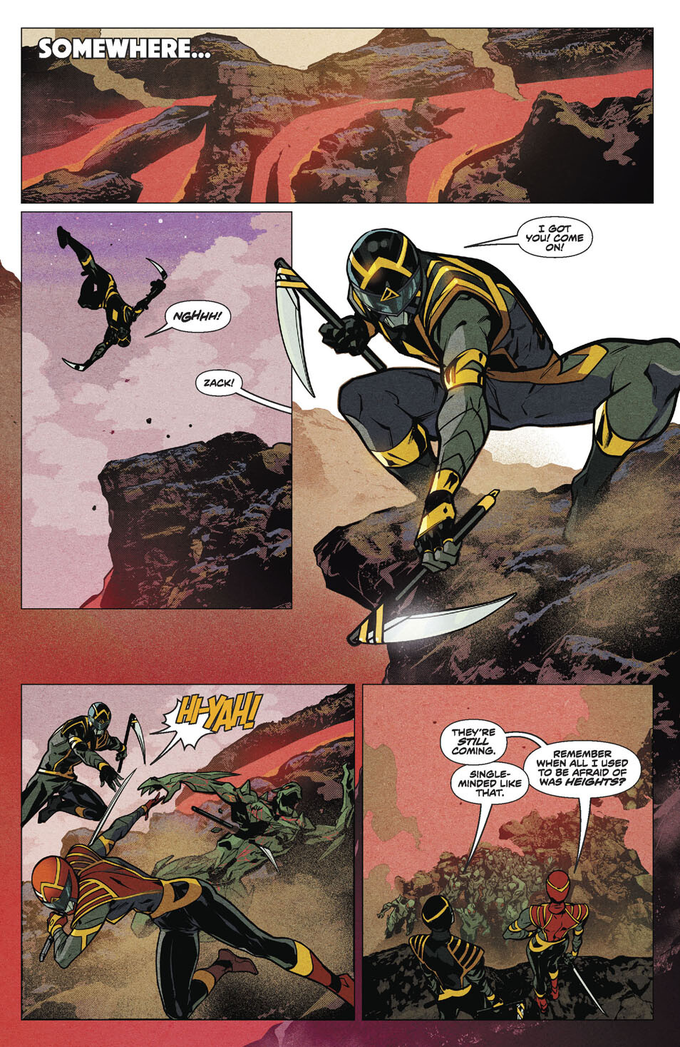 Read online Mighty Morphin Power Rangers comic -  Issue #112 - 6