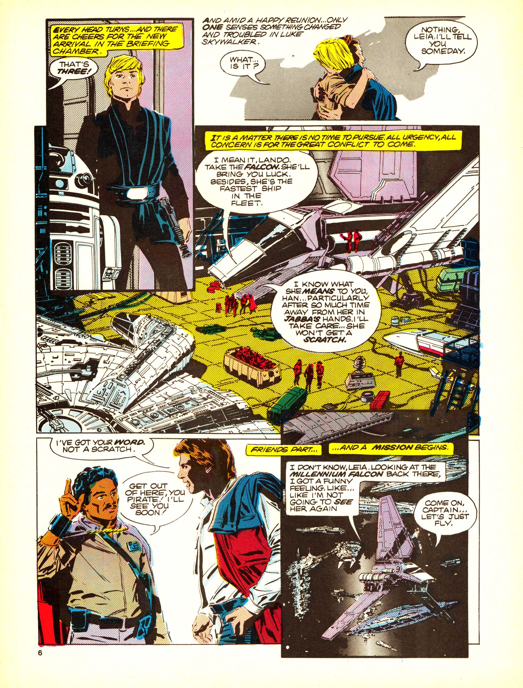 Read online Return of the Jedi comic -  Issue #153 - 6